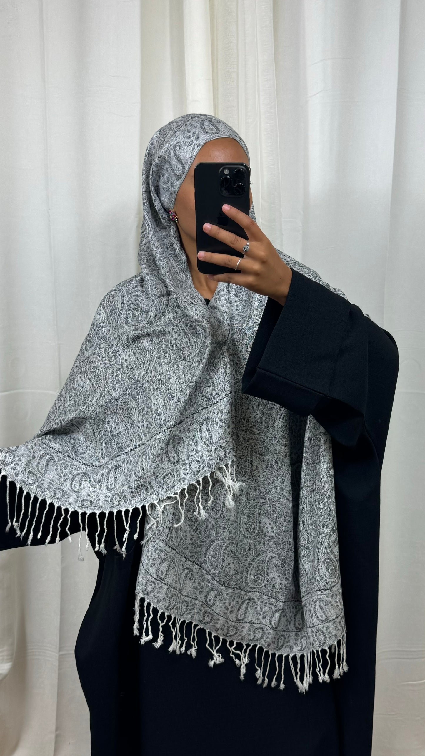 PASHMINA - AZÉLIE - GRIS