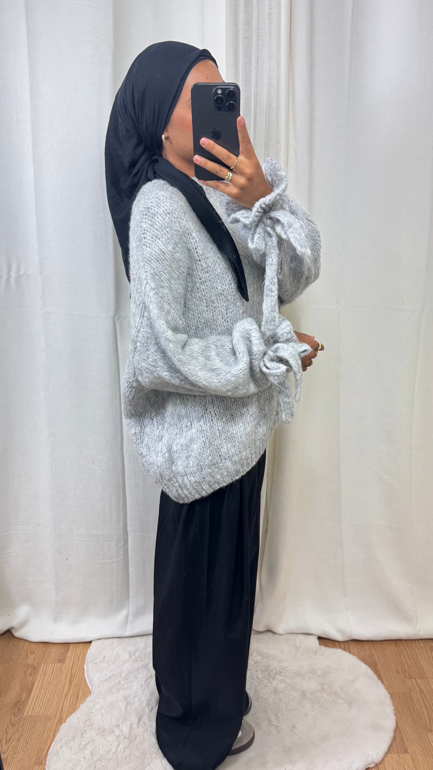 PULL LANA - GRIS CLAIR