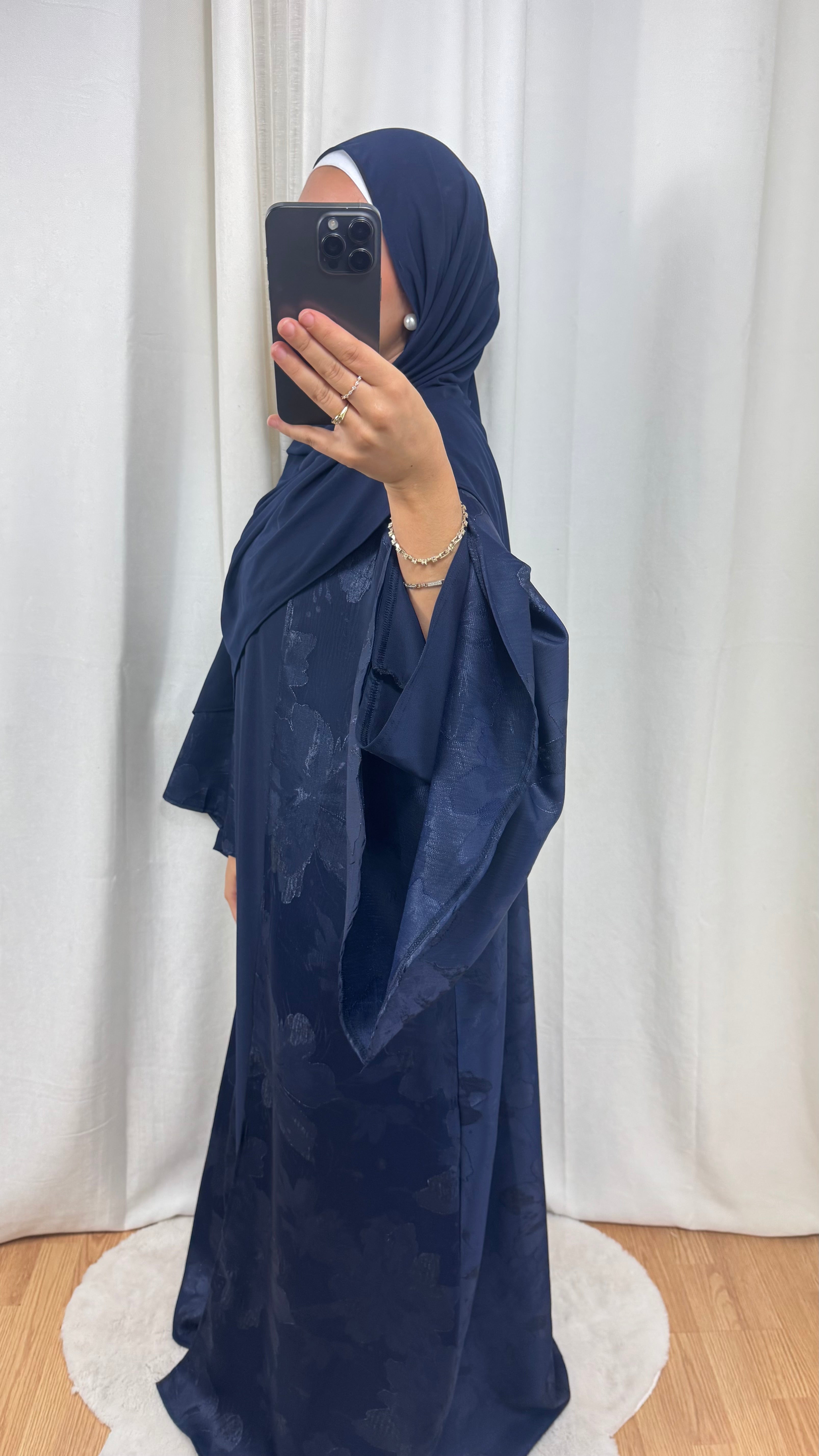KIMONO ELÉA - BLEU MARINE