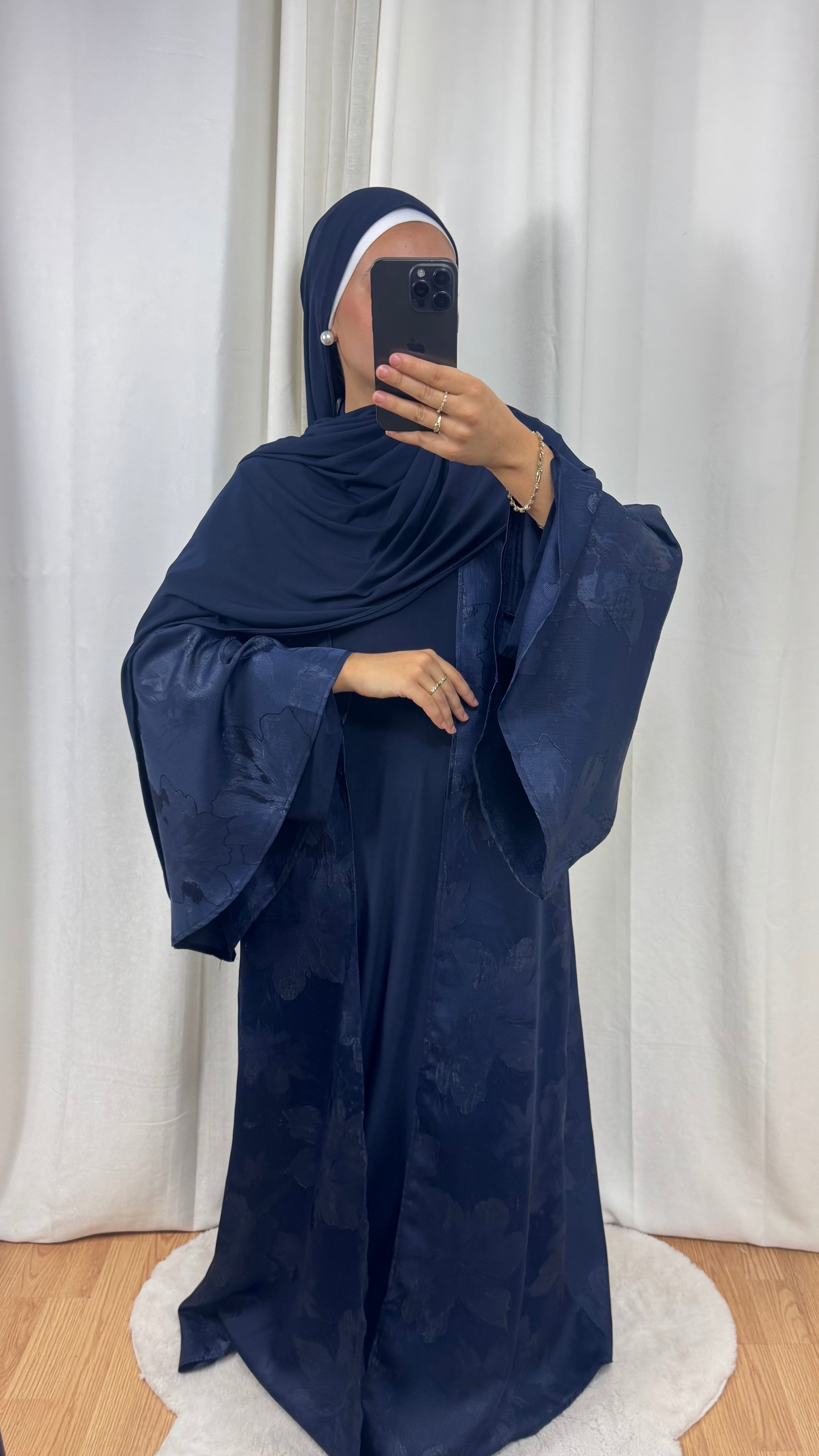 KIMONO ELÉA - BLEU MARINE