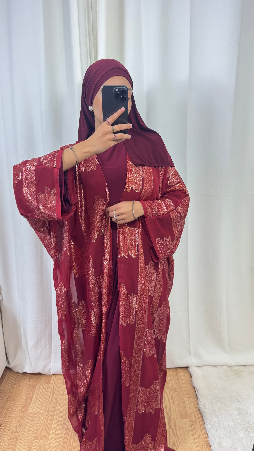 KIMONO EDENN CRÉATION - BORDEAUX