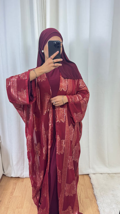 KIMONO EDENN CRÉATION - BORDEAUX