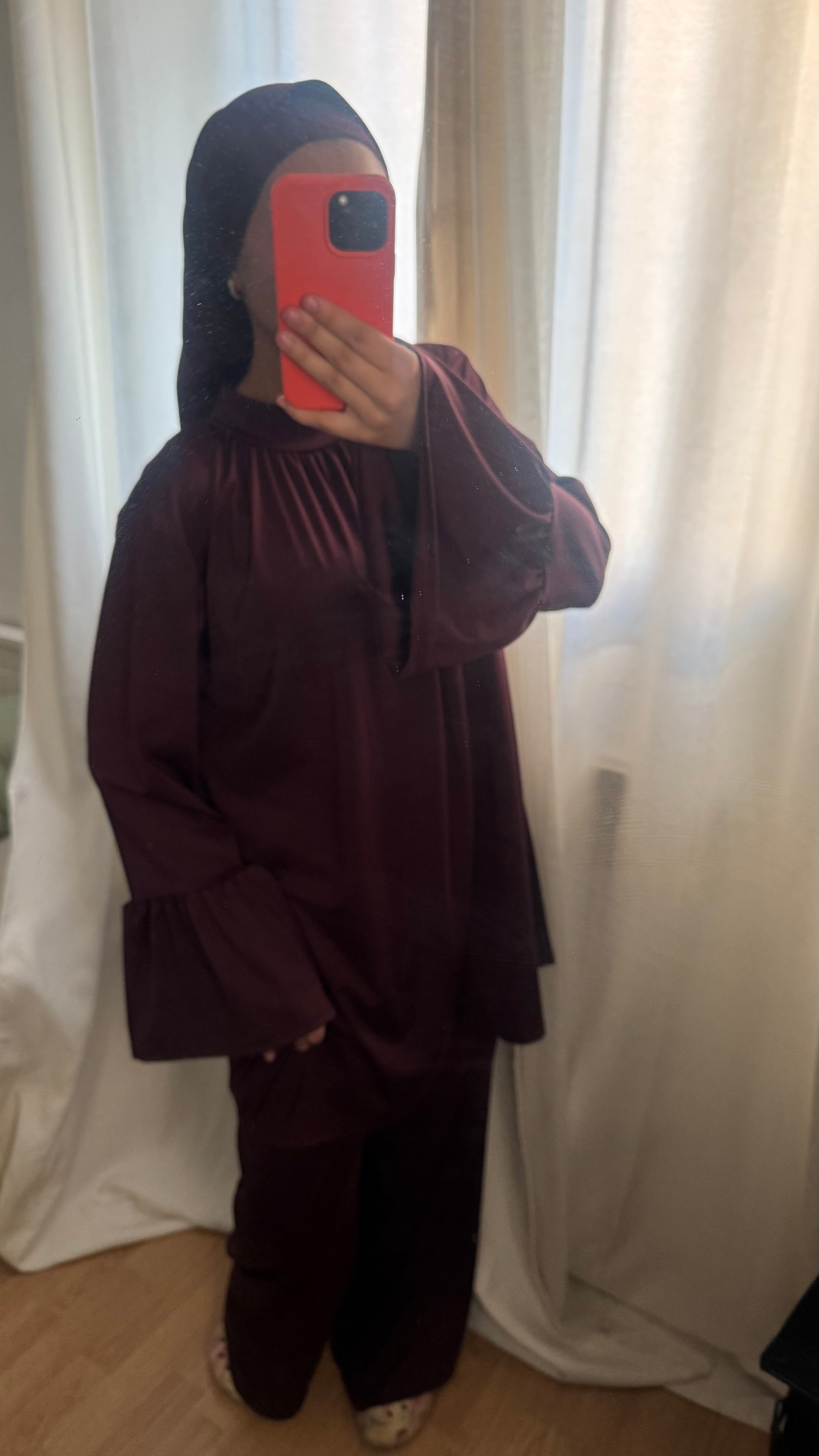BURKINI + HIJAB - AUBERGINES