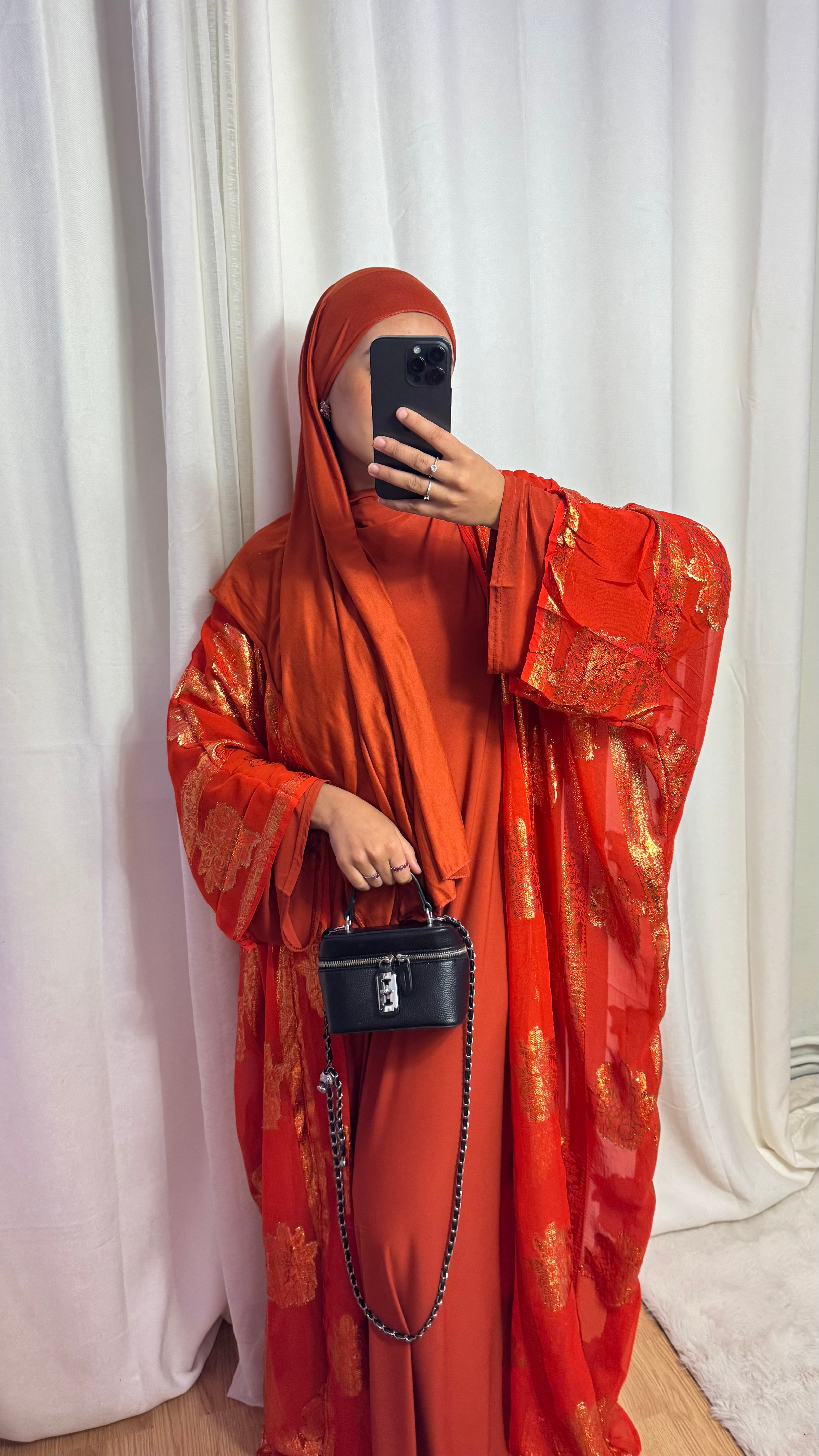 KIMONO EDENN CRÉATION - ORANGE