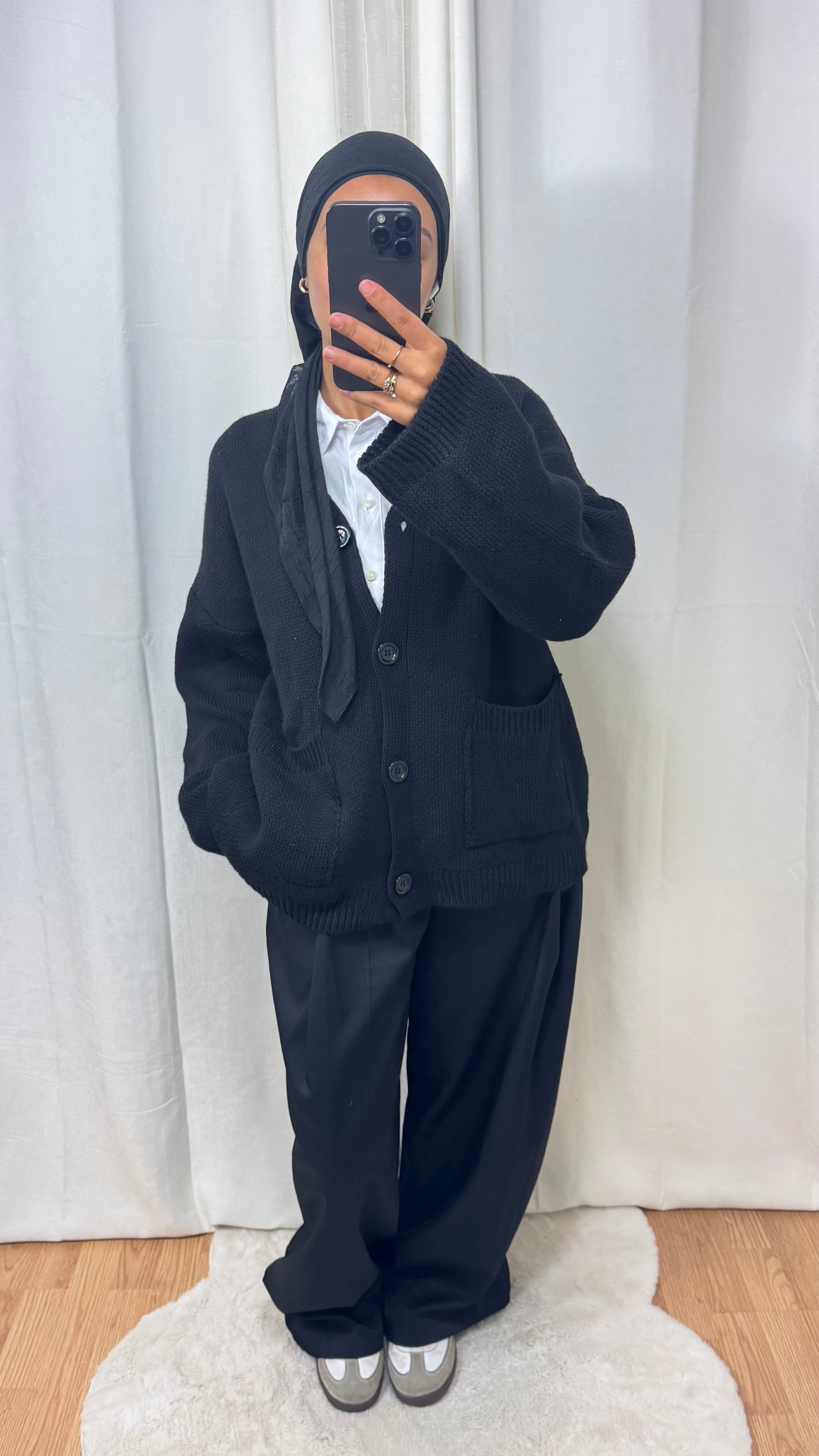 CARDIGAN TANINA - NOIR