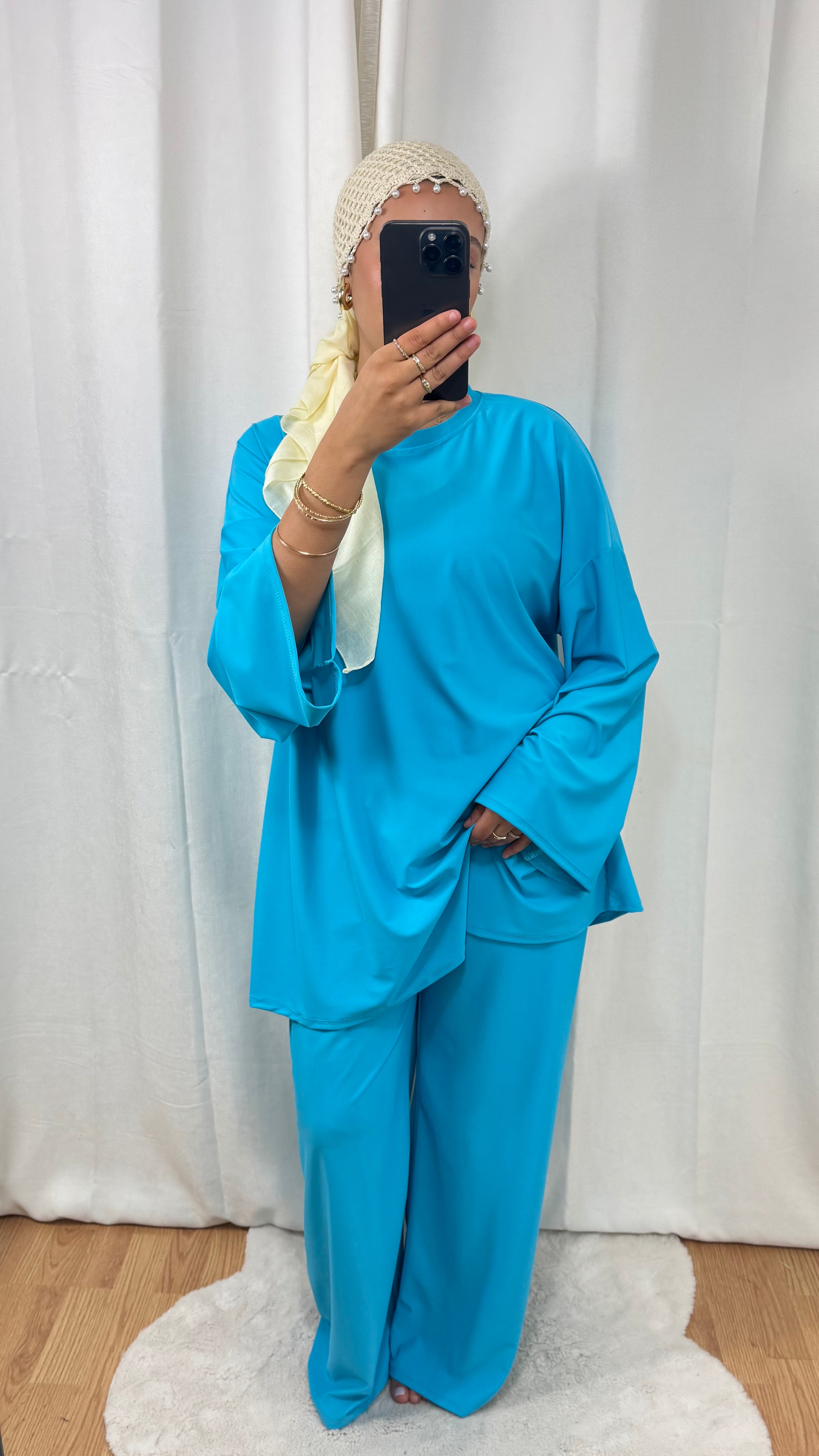 BURKINI CLASSY - BLEU TURQUOISE