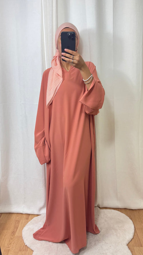 ABAYA AMBREEN - TERRACOTA