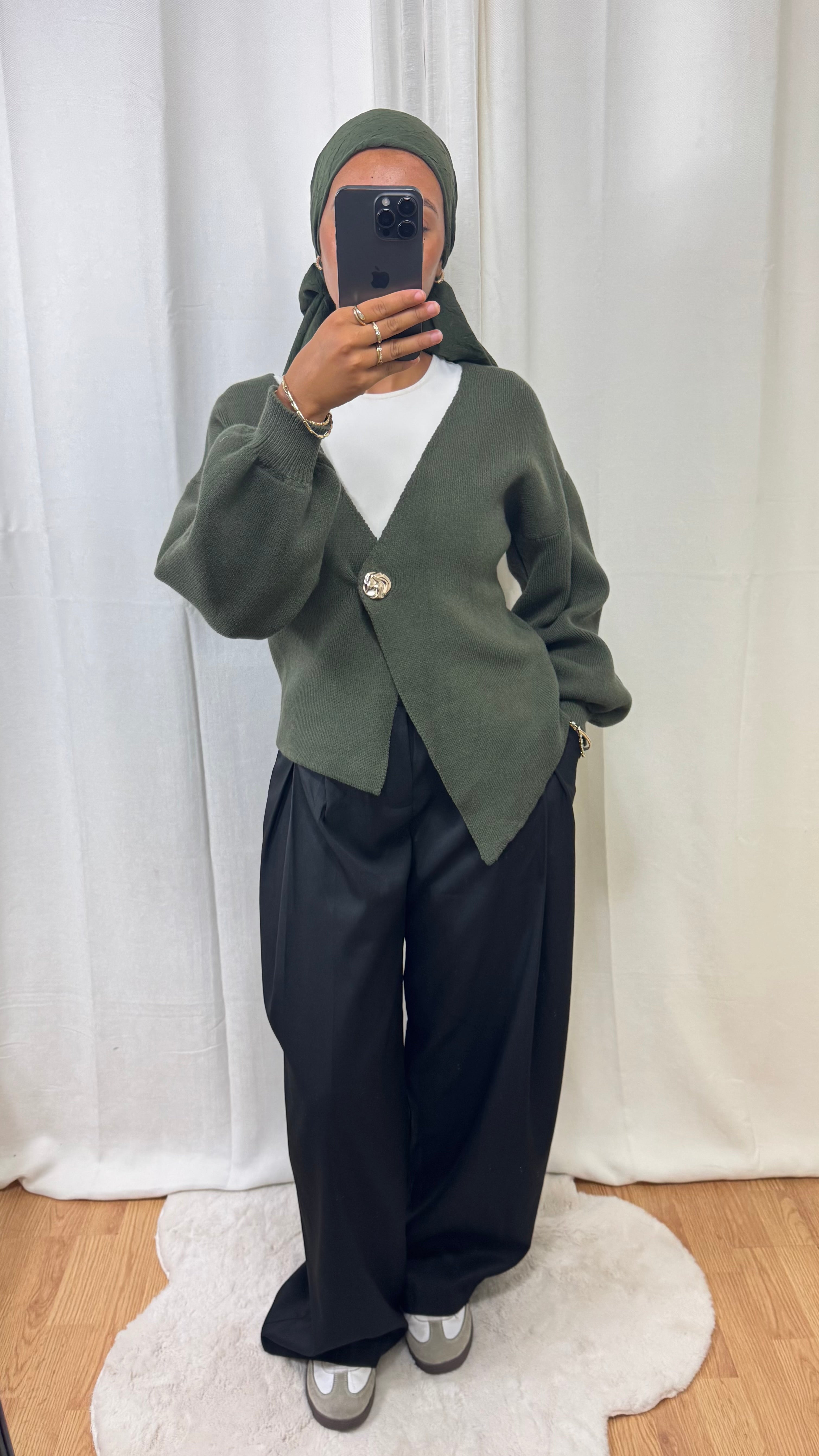 CARDIGAN - KAKI