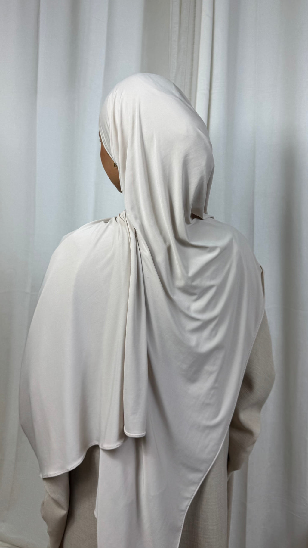HIJAB JERSEY PREMIUM - BEIGE