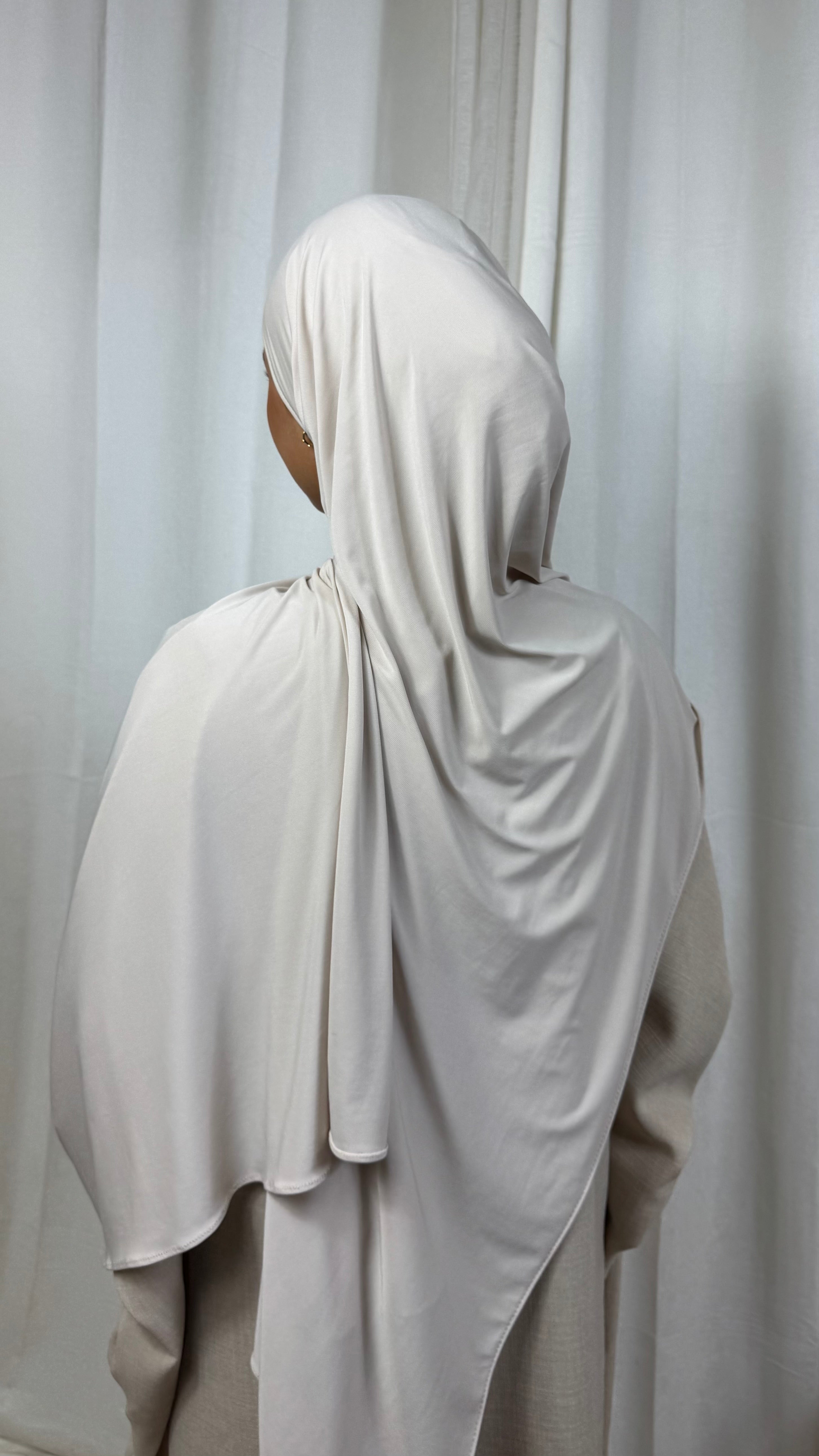 HIJAB JERSEY PREMIUM - BEIGE
