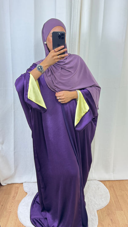 KIMONO CRÉATION ROZENN - VIOLET JAUNE