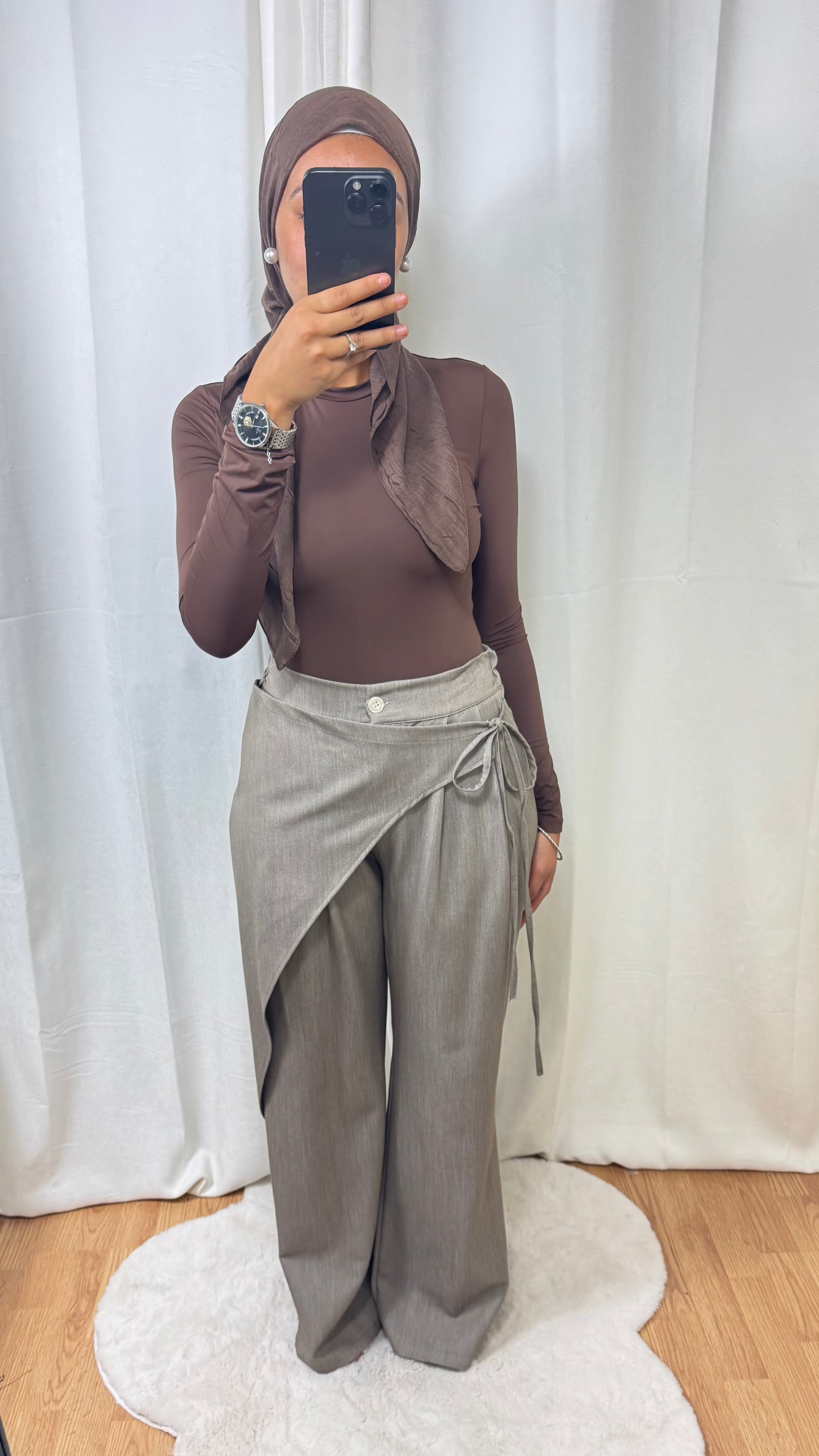 PANTALON EDA - TAUPE