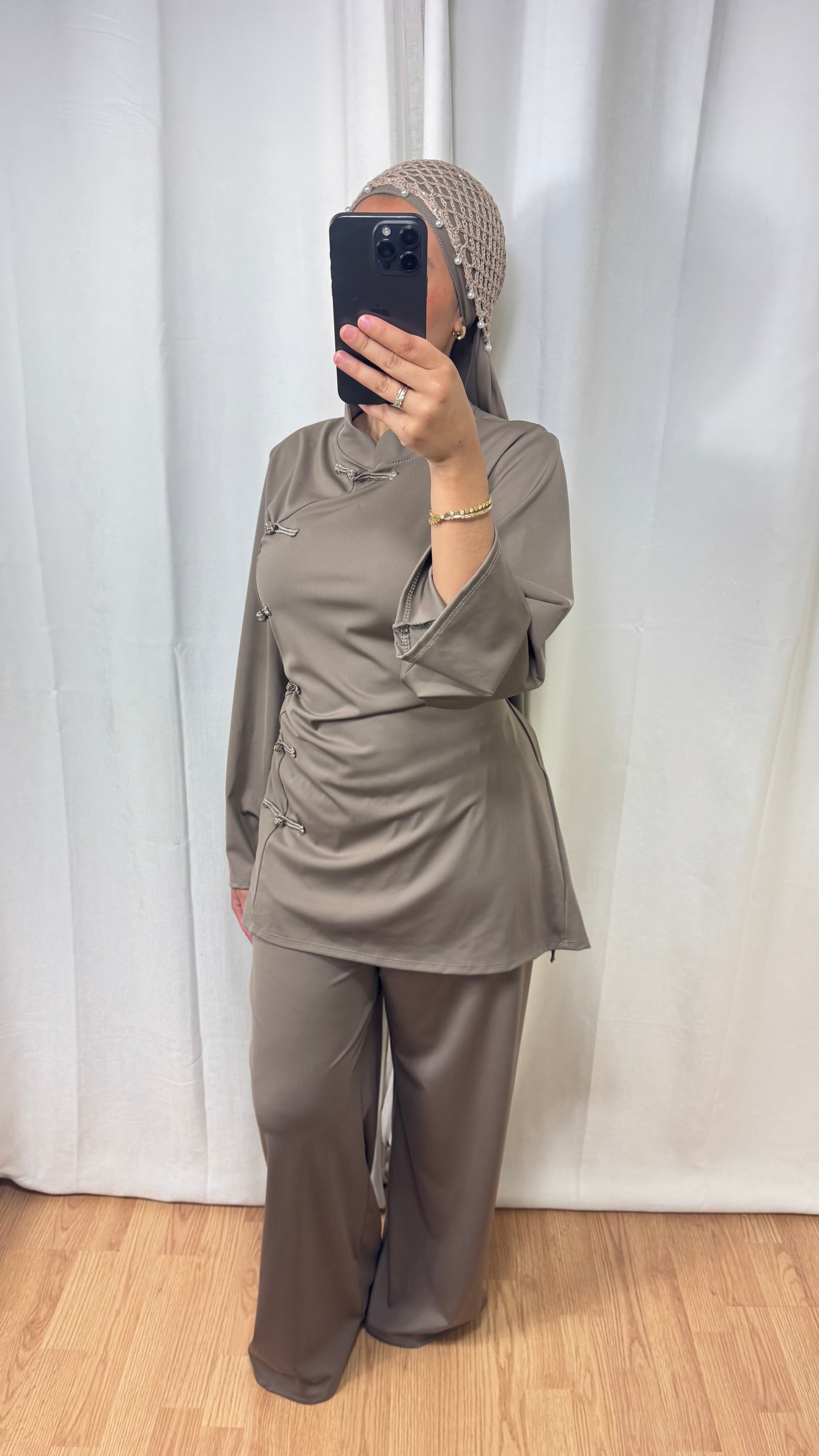 BURKINI SAKURA CINTRÉ - TAUPE