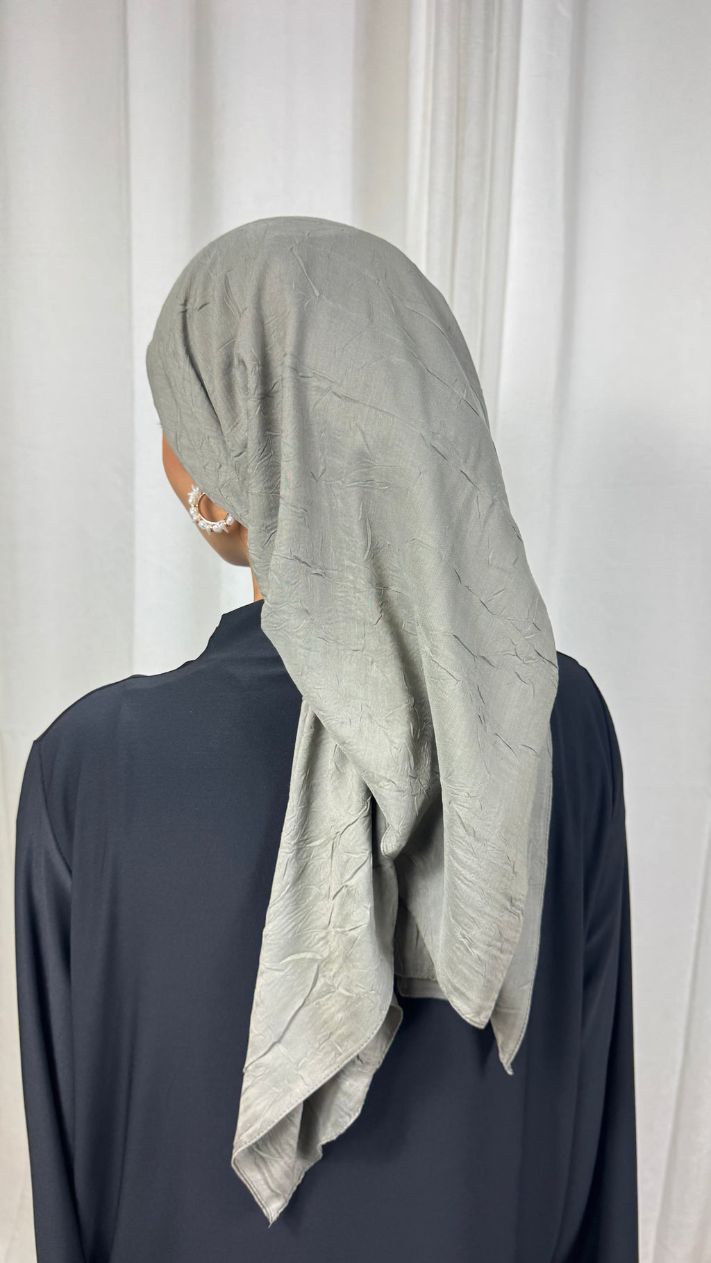 CARRÉ COTON BAMBOO - KAKI CLAIR