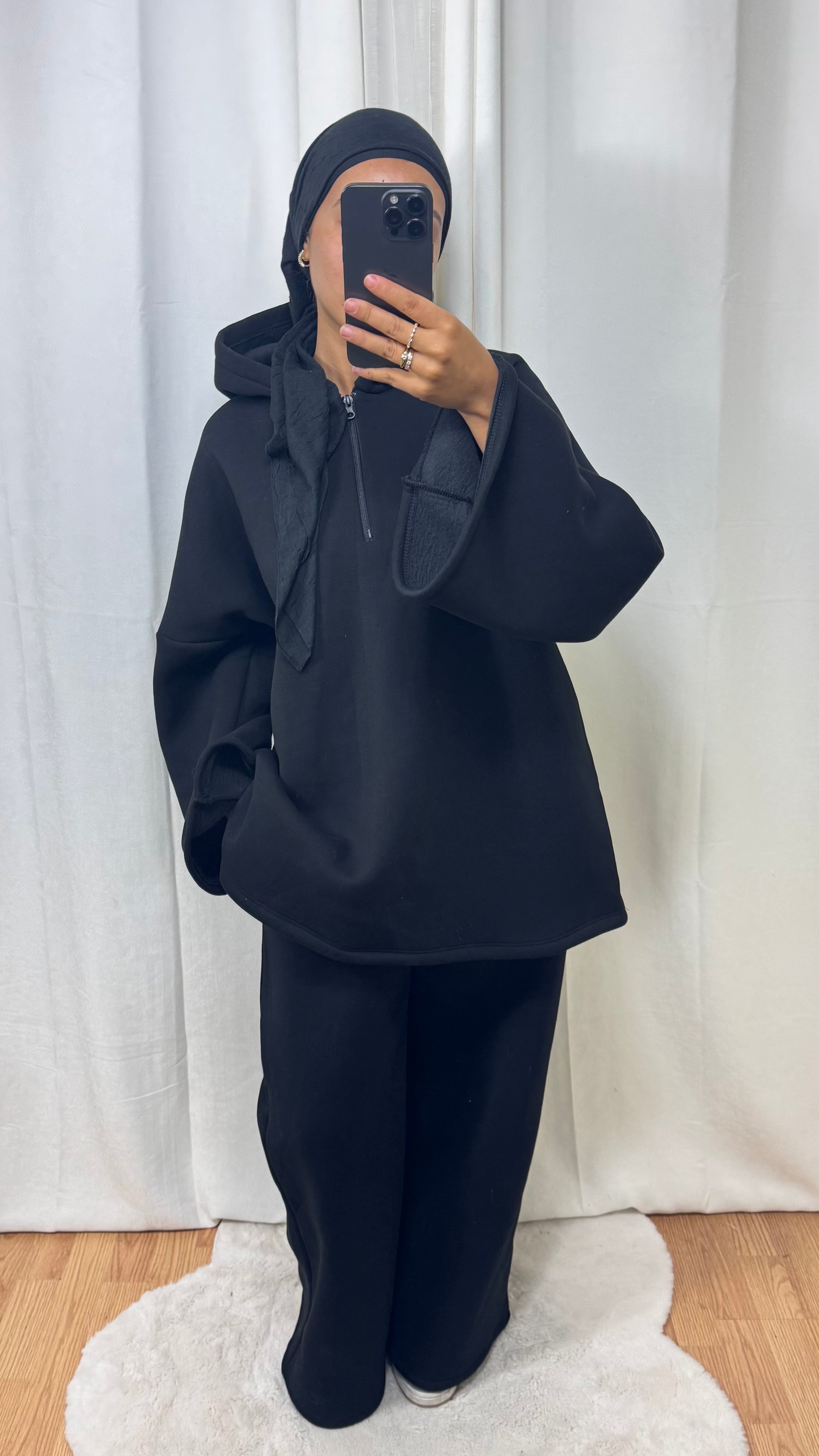 ENSEMBLE JOGGING OVERSIZE - NOIR
