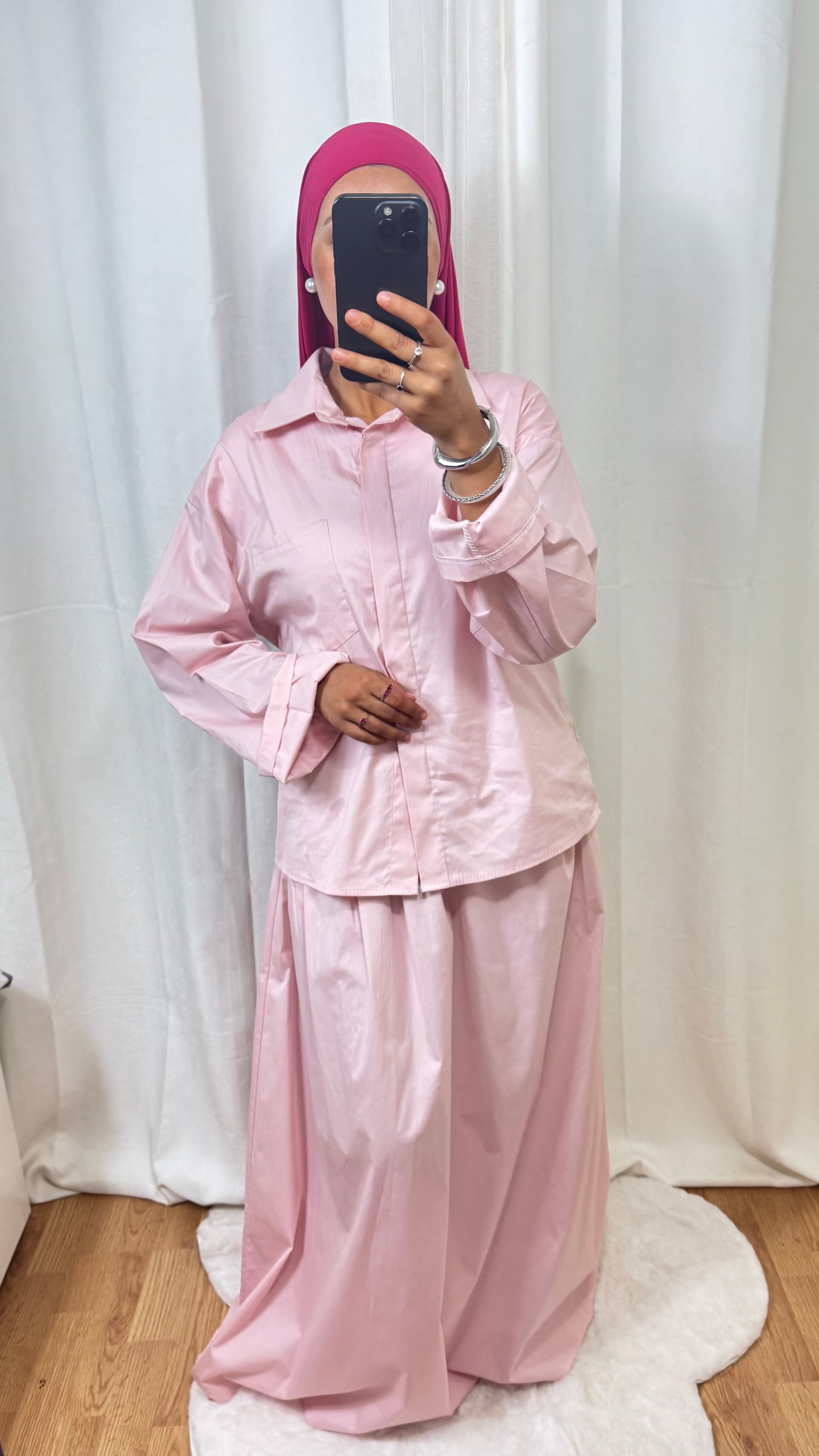 ENSEMBLE POPELINE - ROSE