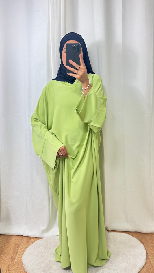 ABAYA AMBREEN - PISTACHE PÂLE