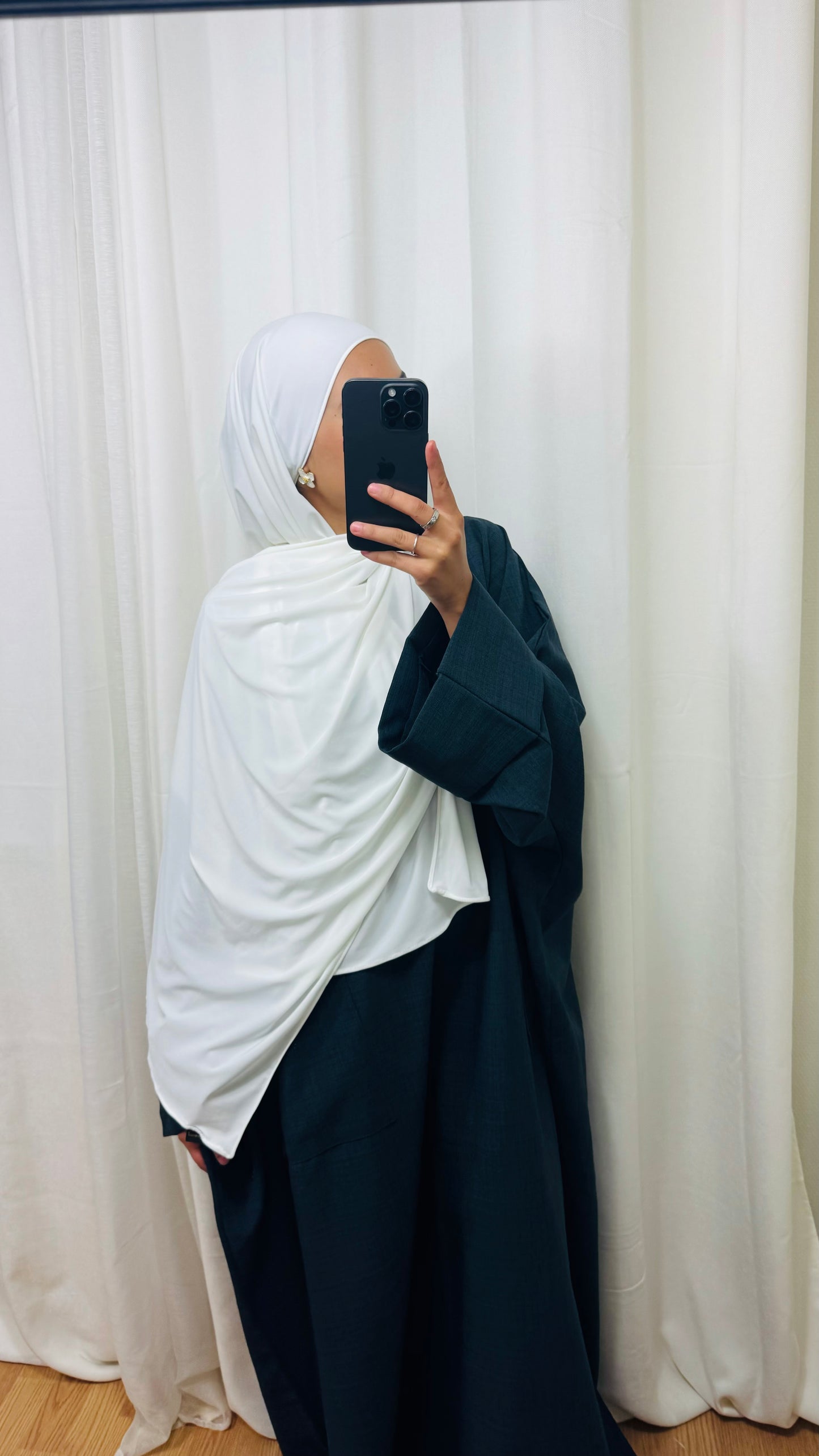 HIJAB JERSEY PREMIUM - CRÈME