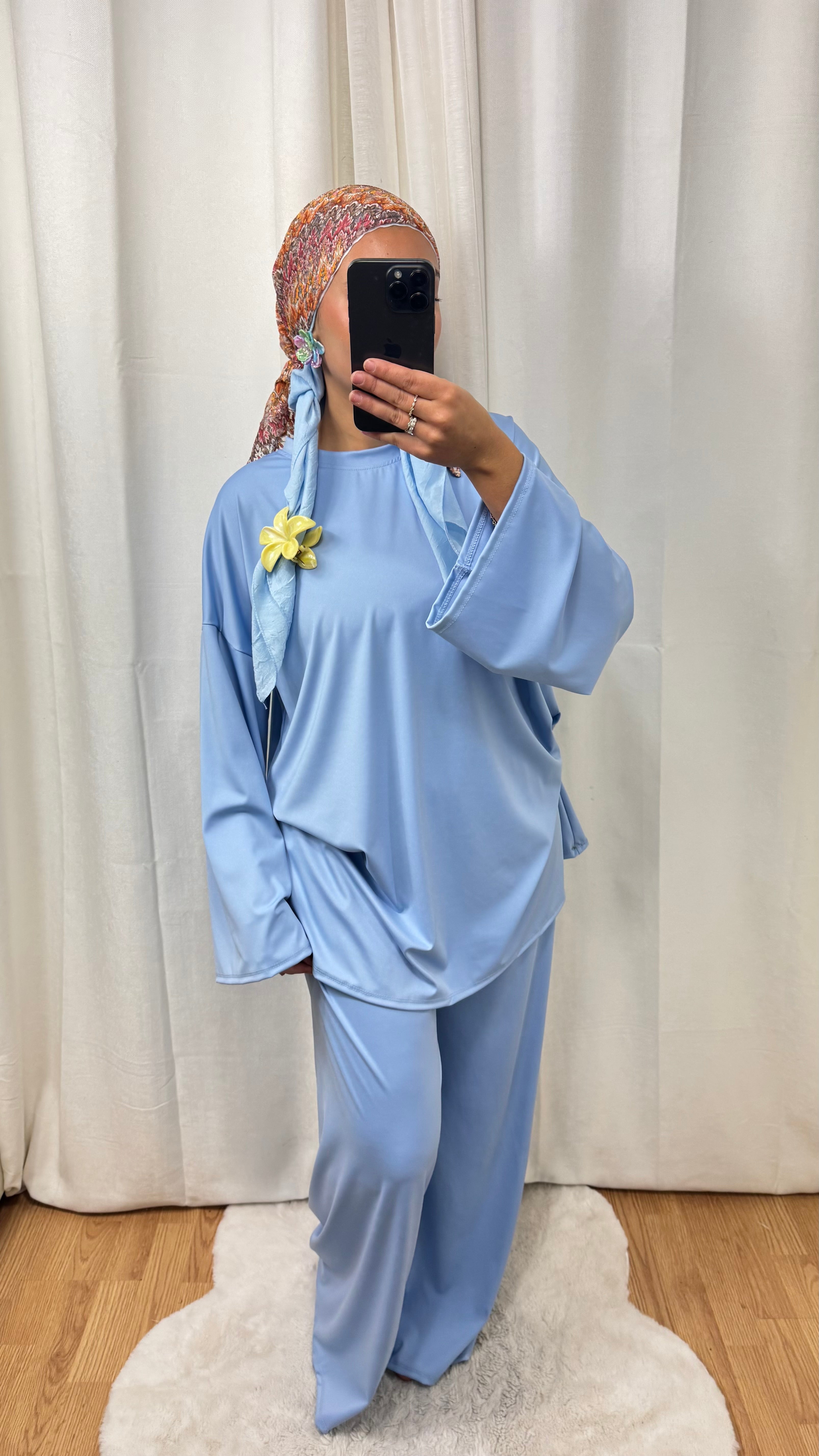 BURKINI CLASSY - BLEU PASTEL