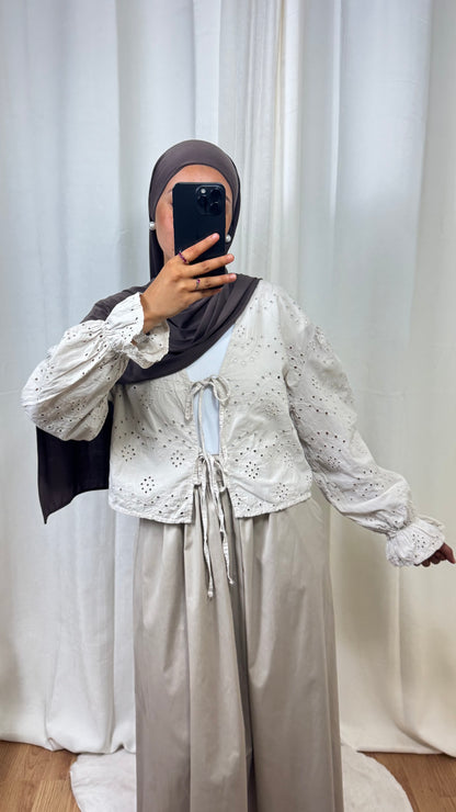 HAUT ÉLINE - TAUPE BEIGE