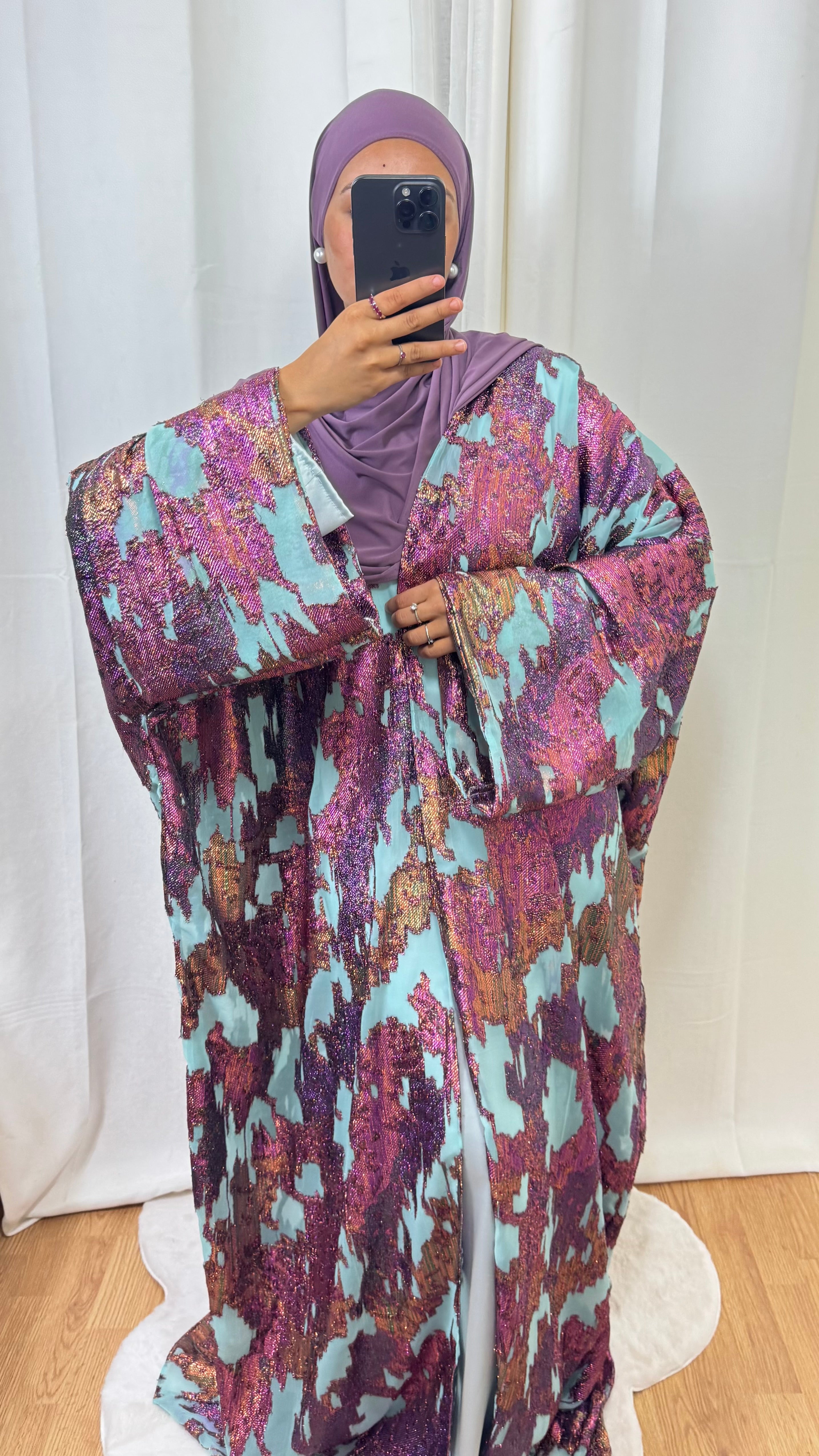 ENSEMBLE KIMONO CRÉATION NOLWENN - AURORE D’EAU