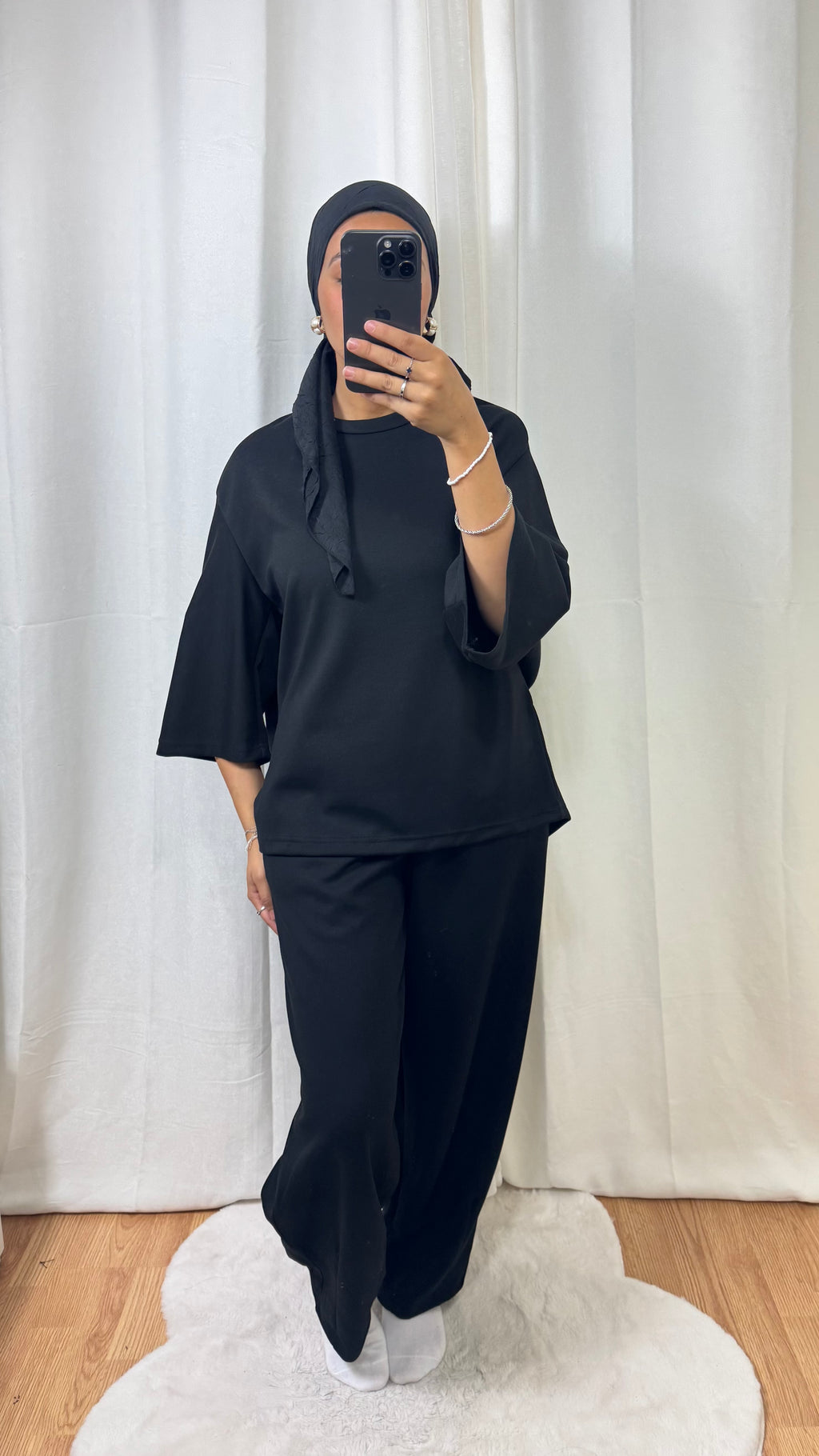 ENSEMBLE JOGGING OVERSIZE - NOIR