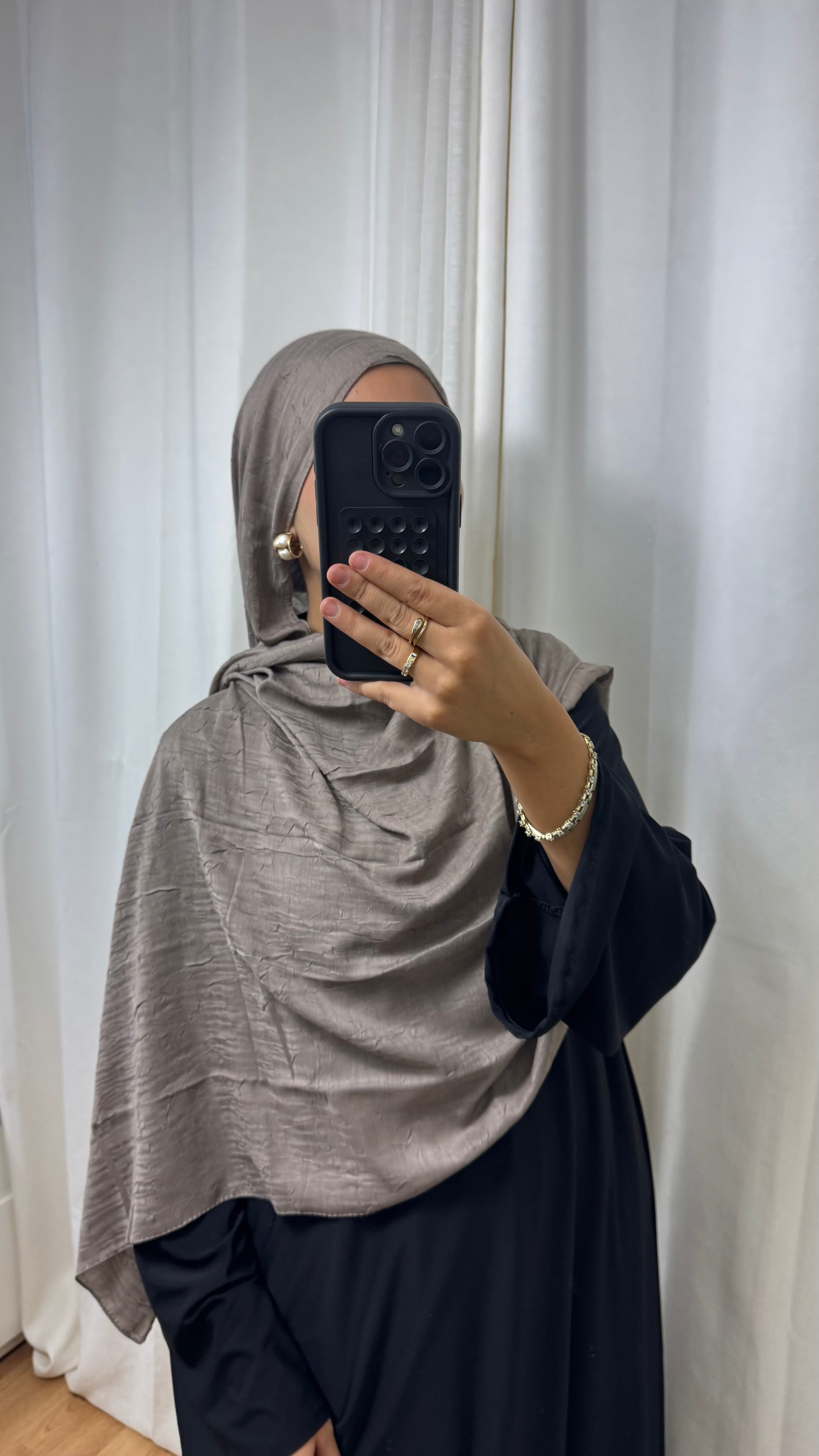 HIJAB COTON BAMBOO - TAUPE