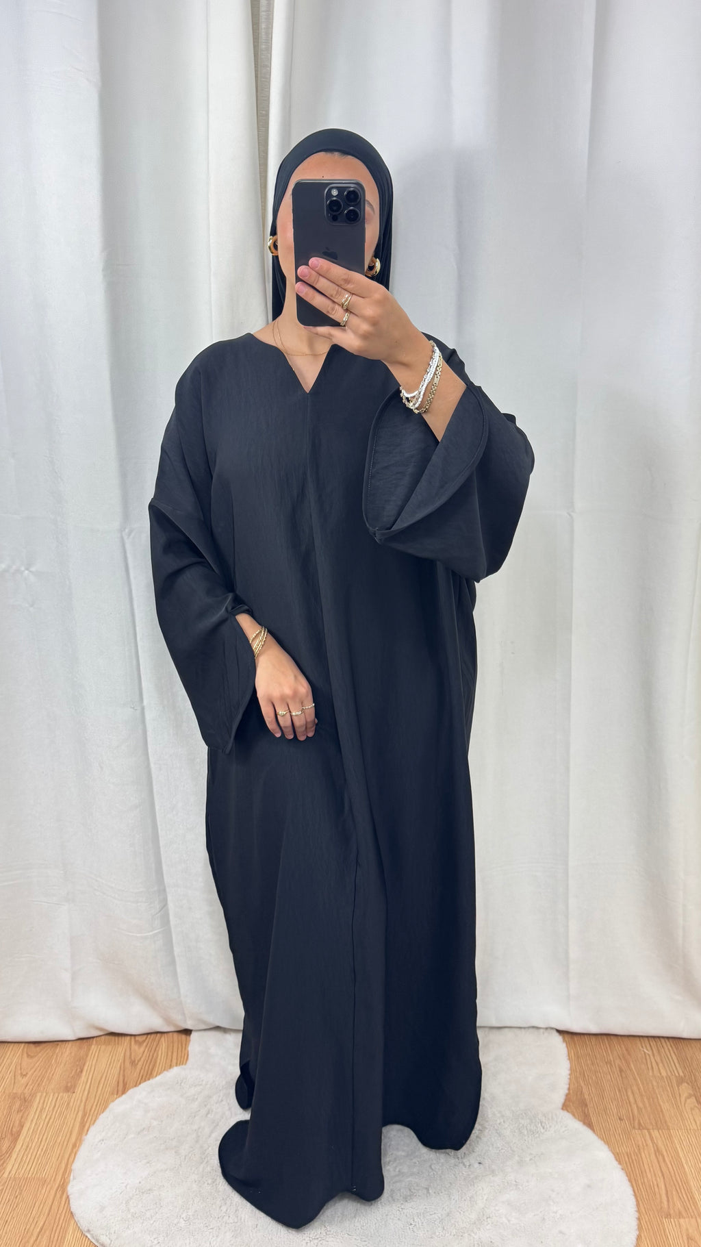 ABAYA DISTINGUÉE - NOIR