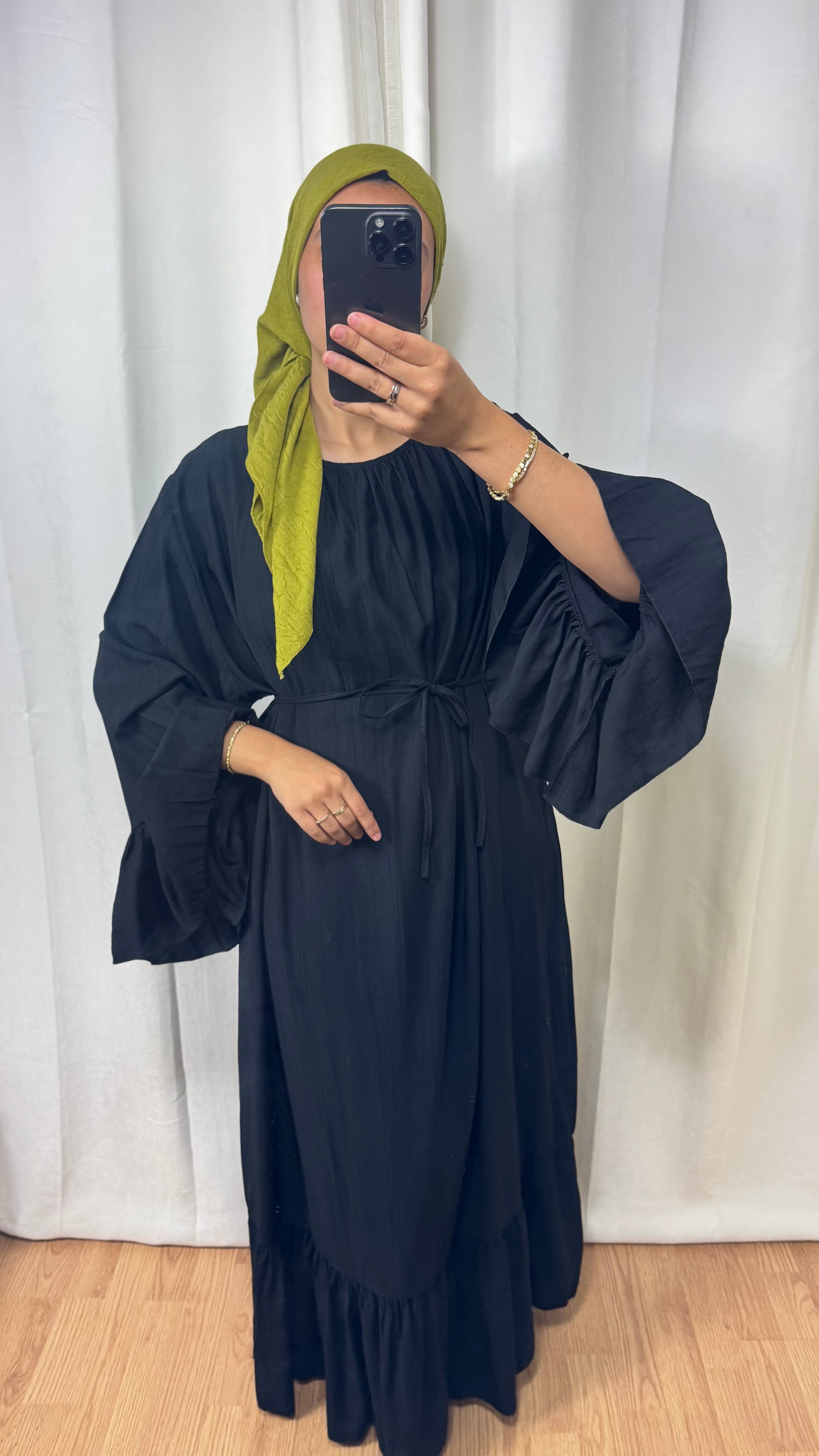 ROBE SARAH - NOIR