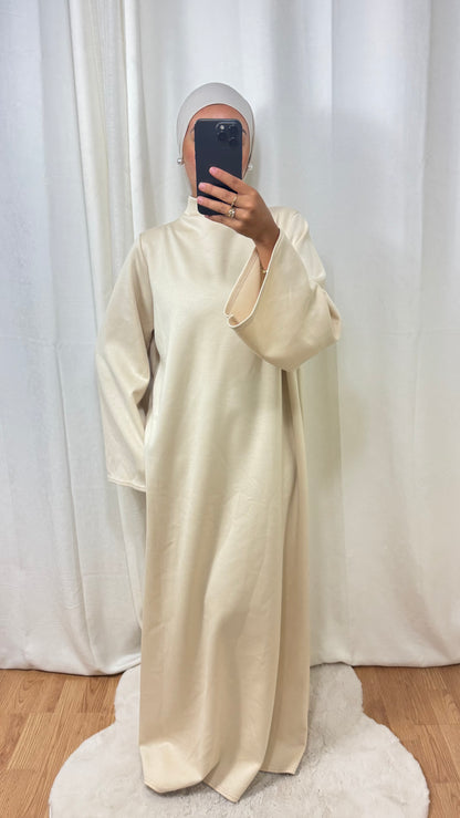 ABAYA HIVER - BEIGE