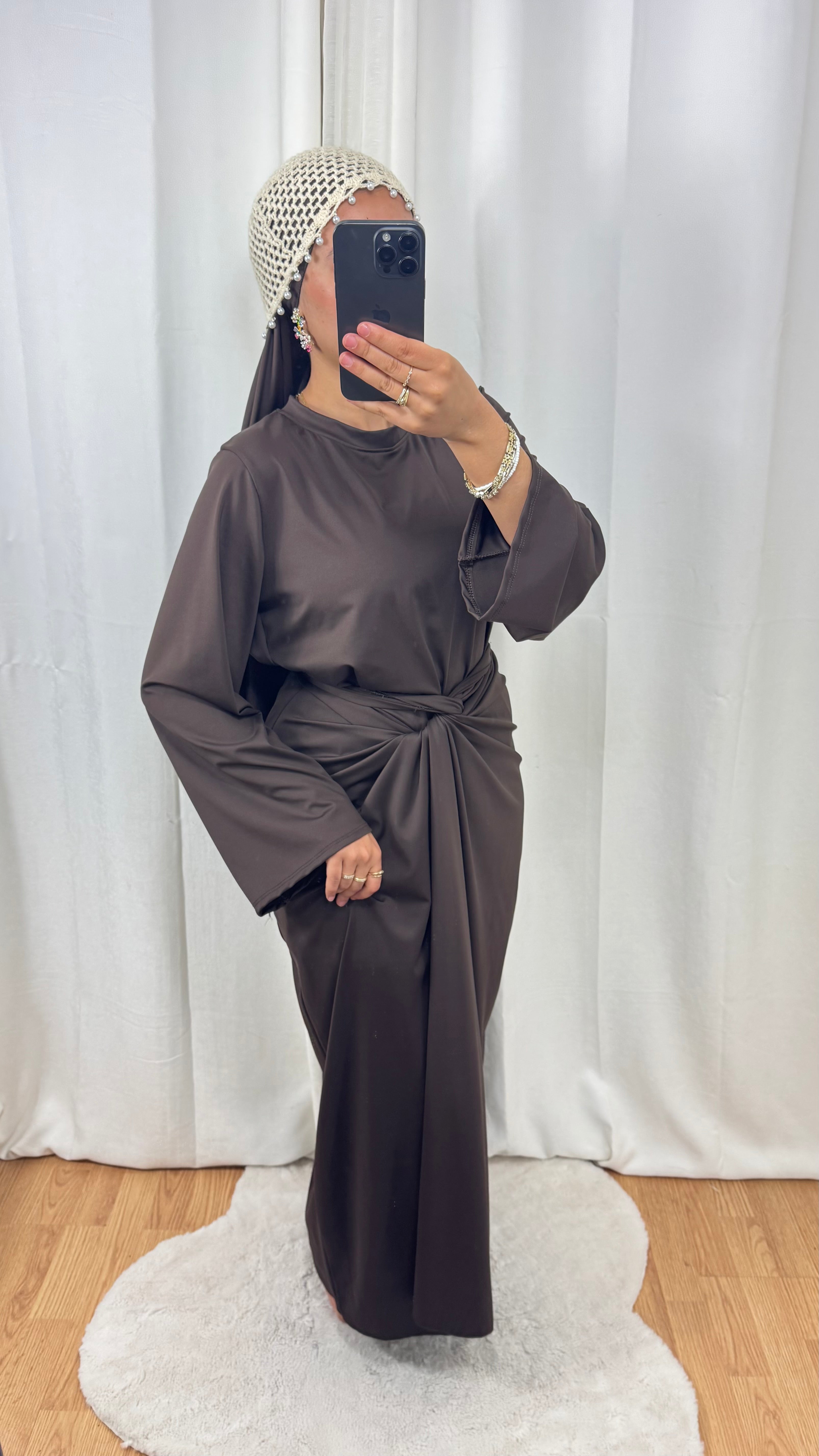 BURKINI 4 PIÈCES JUPE À NOUER