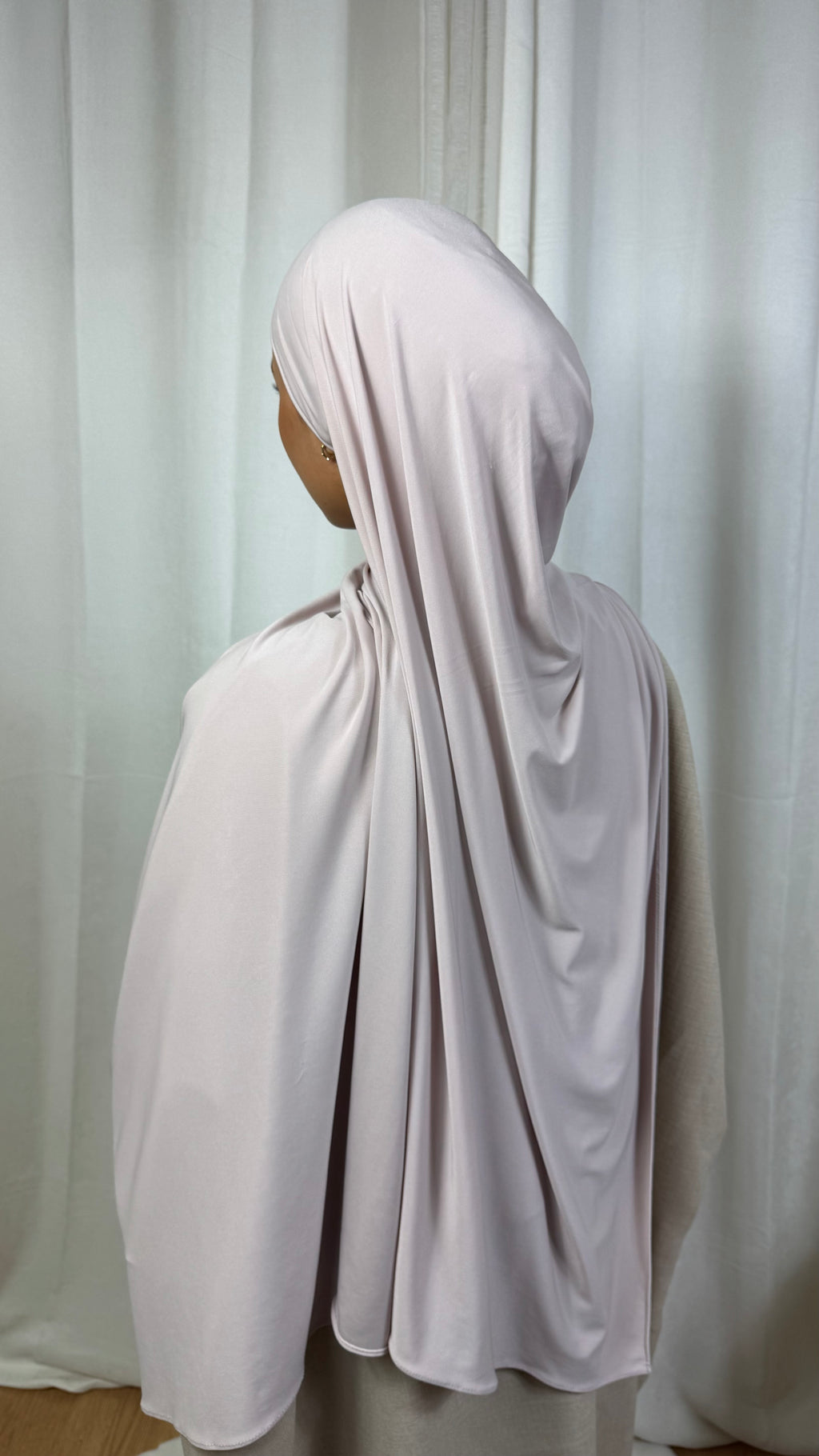 HIJAB JERSEY PREMIUM - ROSE POUDRÉ