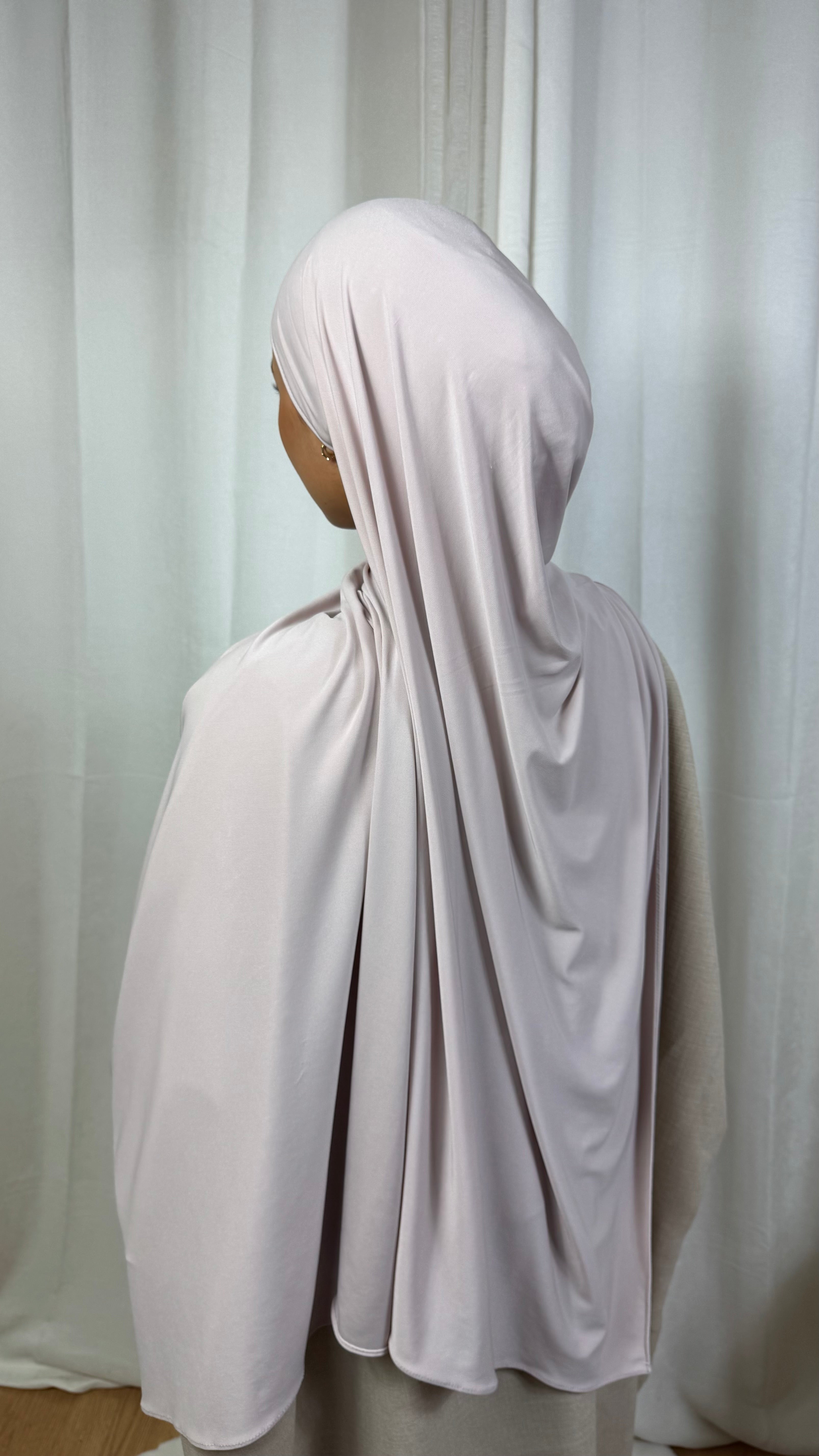 HIJAB JERSEY PREMIUM - ROSE POUDRÉ