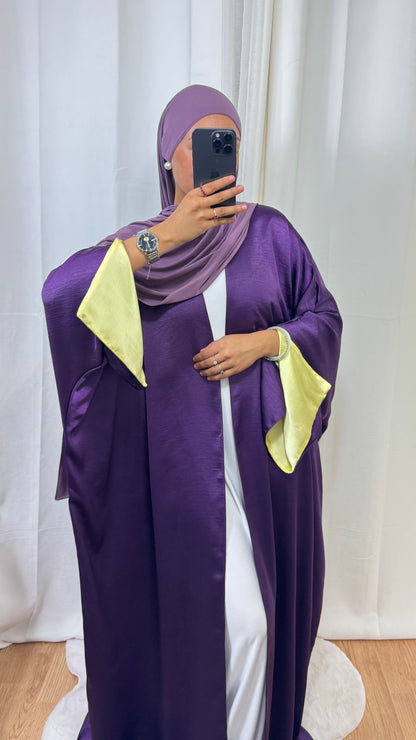 KIMONO CRÉATION ROZENN - VIOLET JAUNE