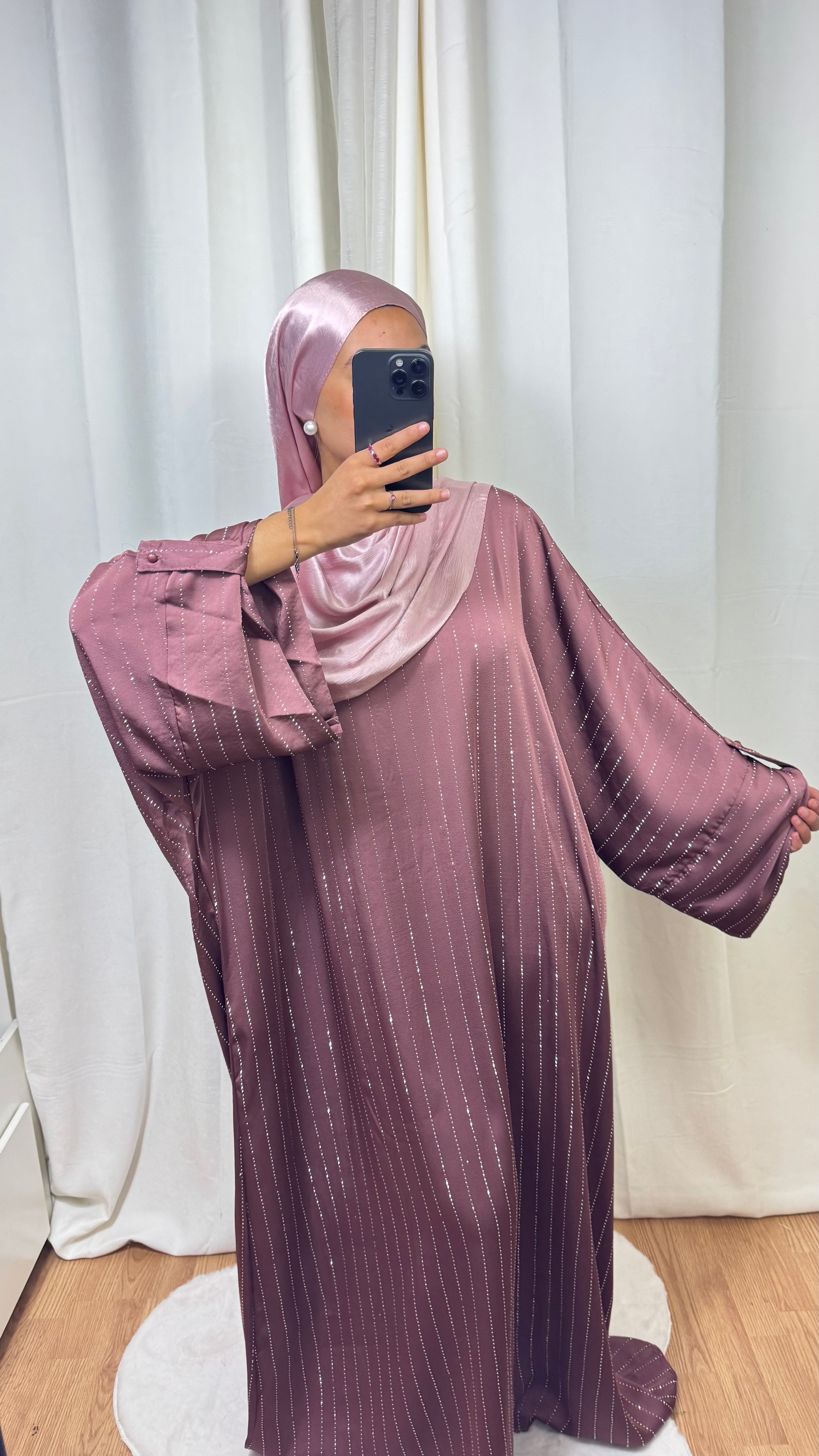ABAYA MELISSA - ROSE