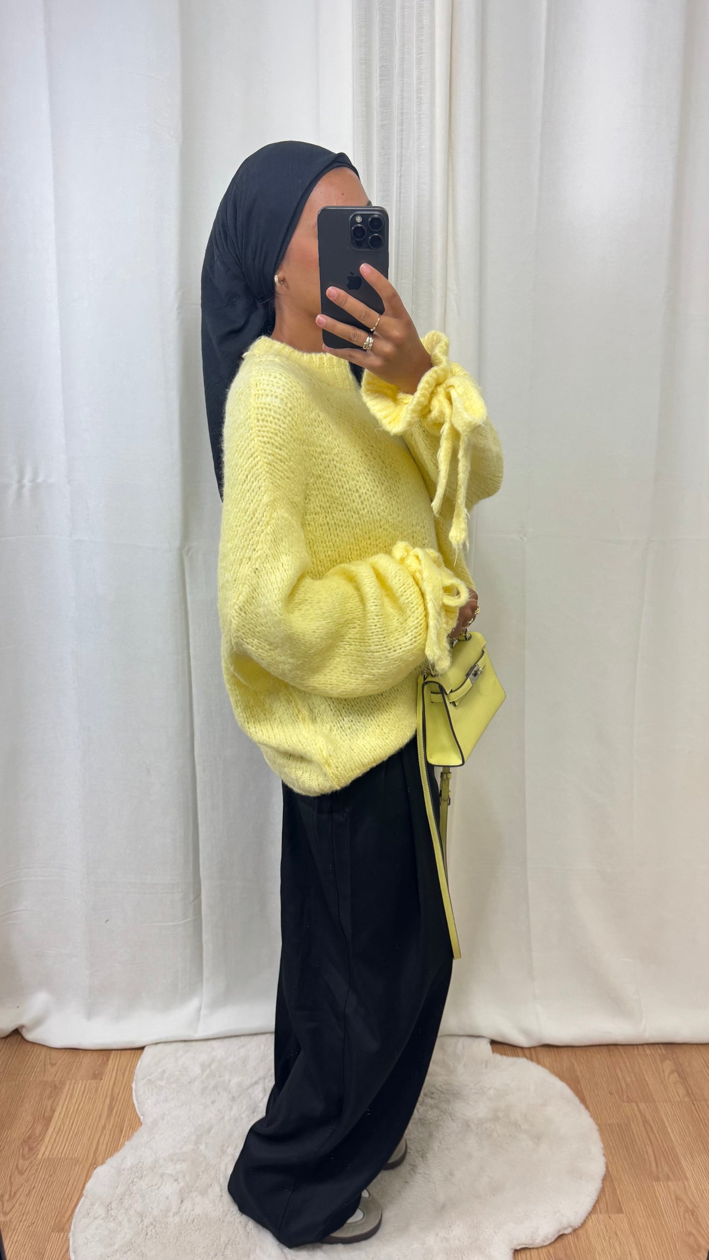 PULL LANA - JAUNE PÂLE