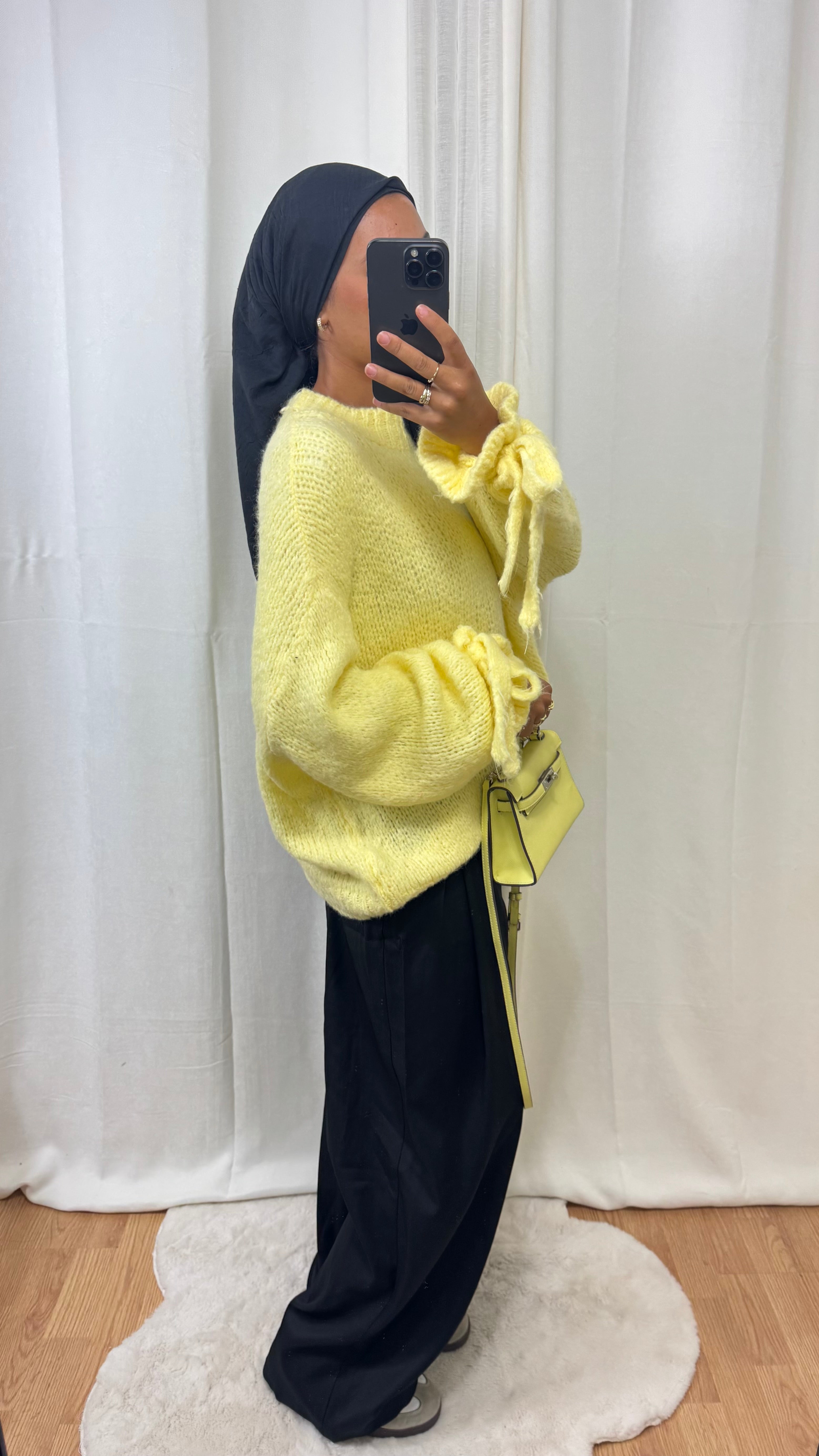 PULL LANA - JAUNE PÂLE