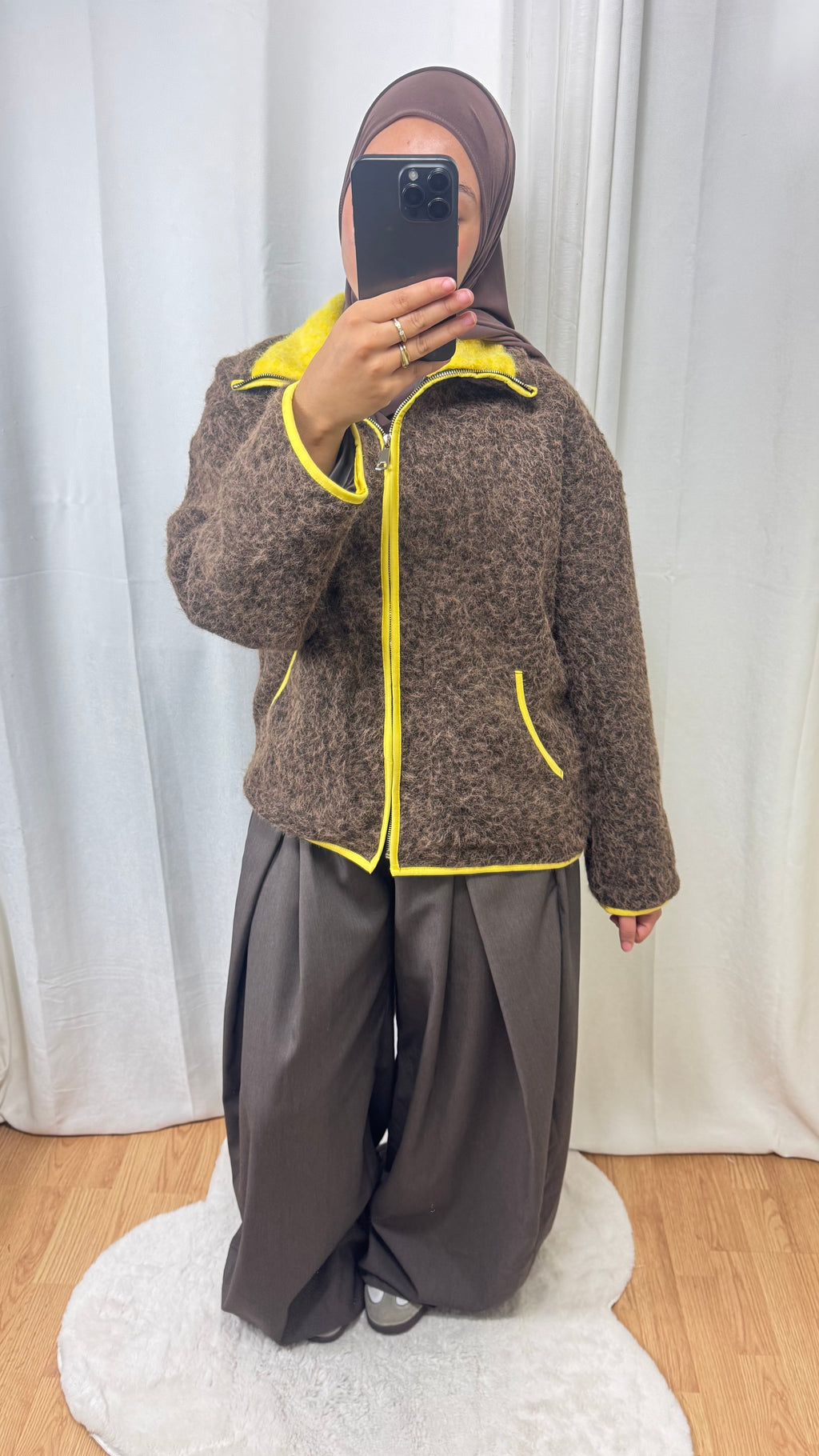 CARDIGAN ZARA - MARRON