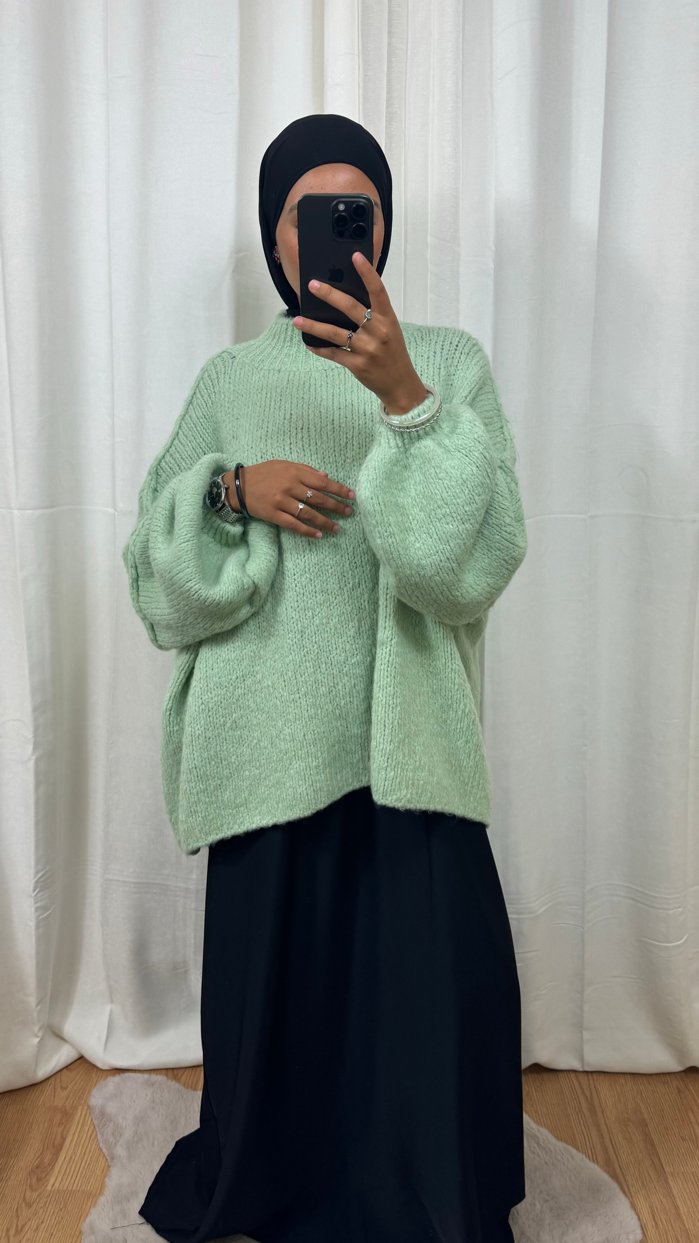 PULL LOLA - VERT D’EAU