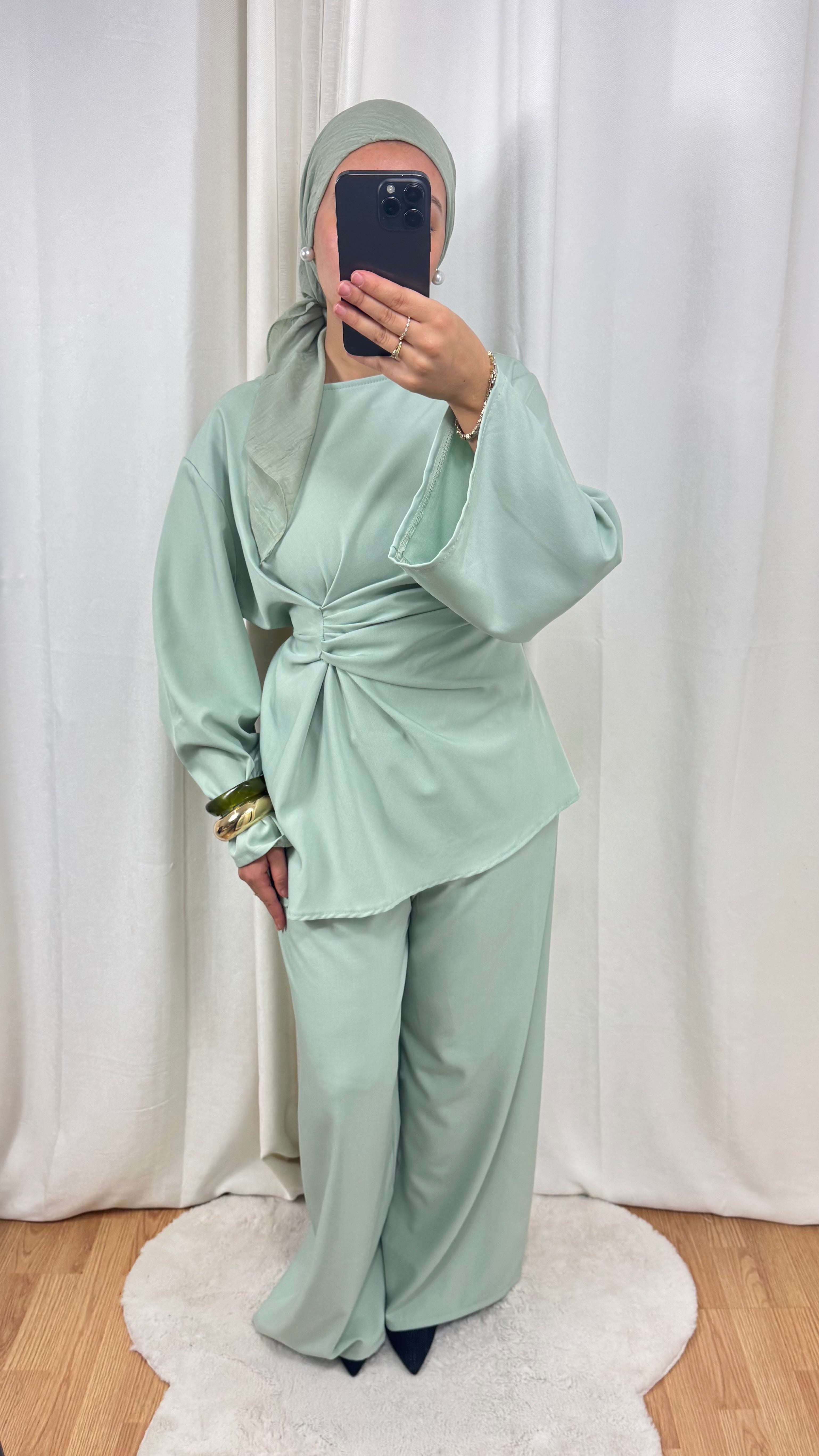 ENSEMBLE MAYSSA - VERT D’EAU