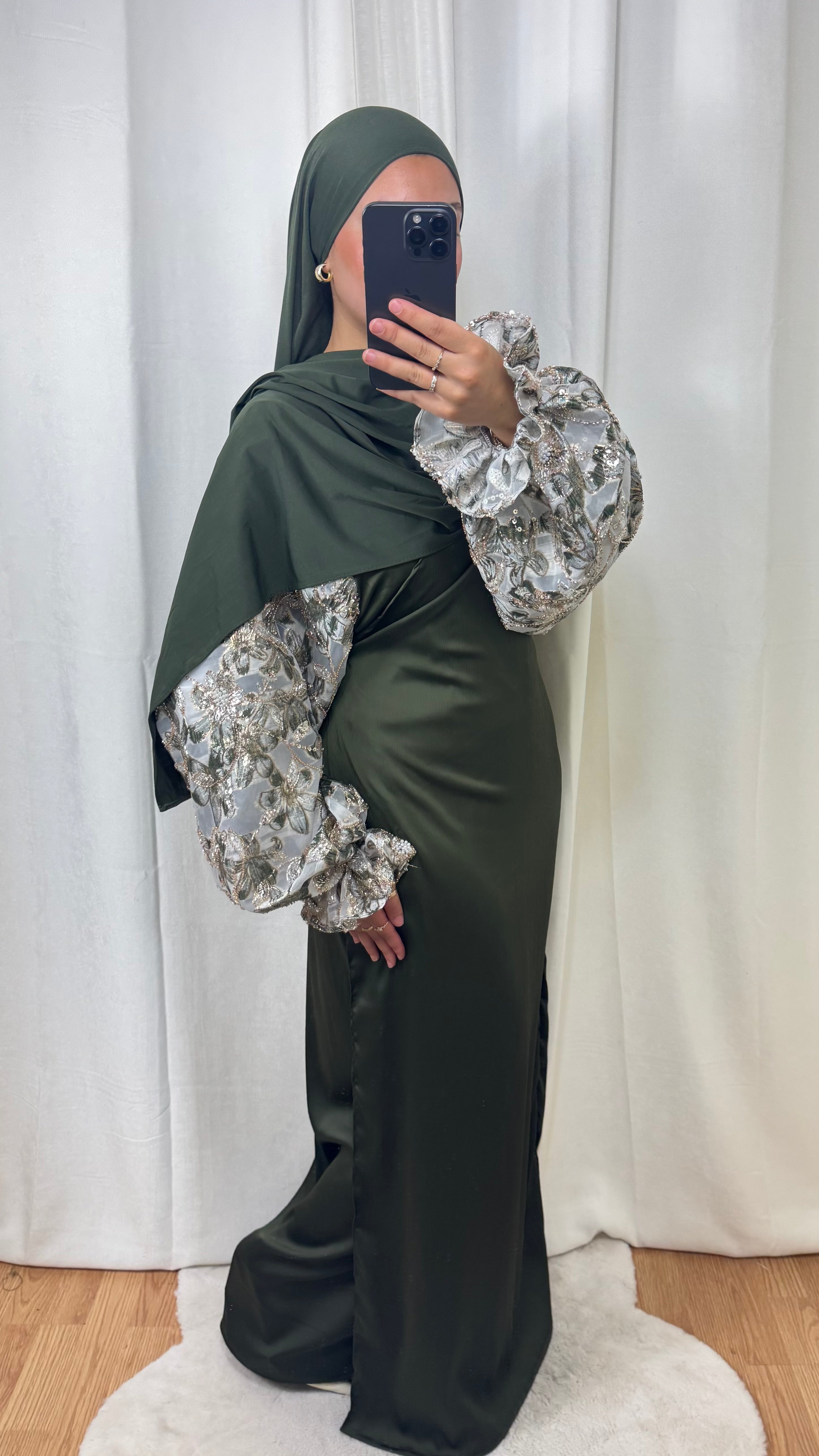 CRÉATION CACHE COEUR NIHAL - KAKI