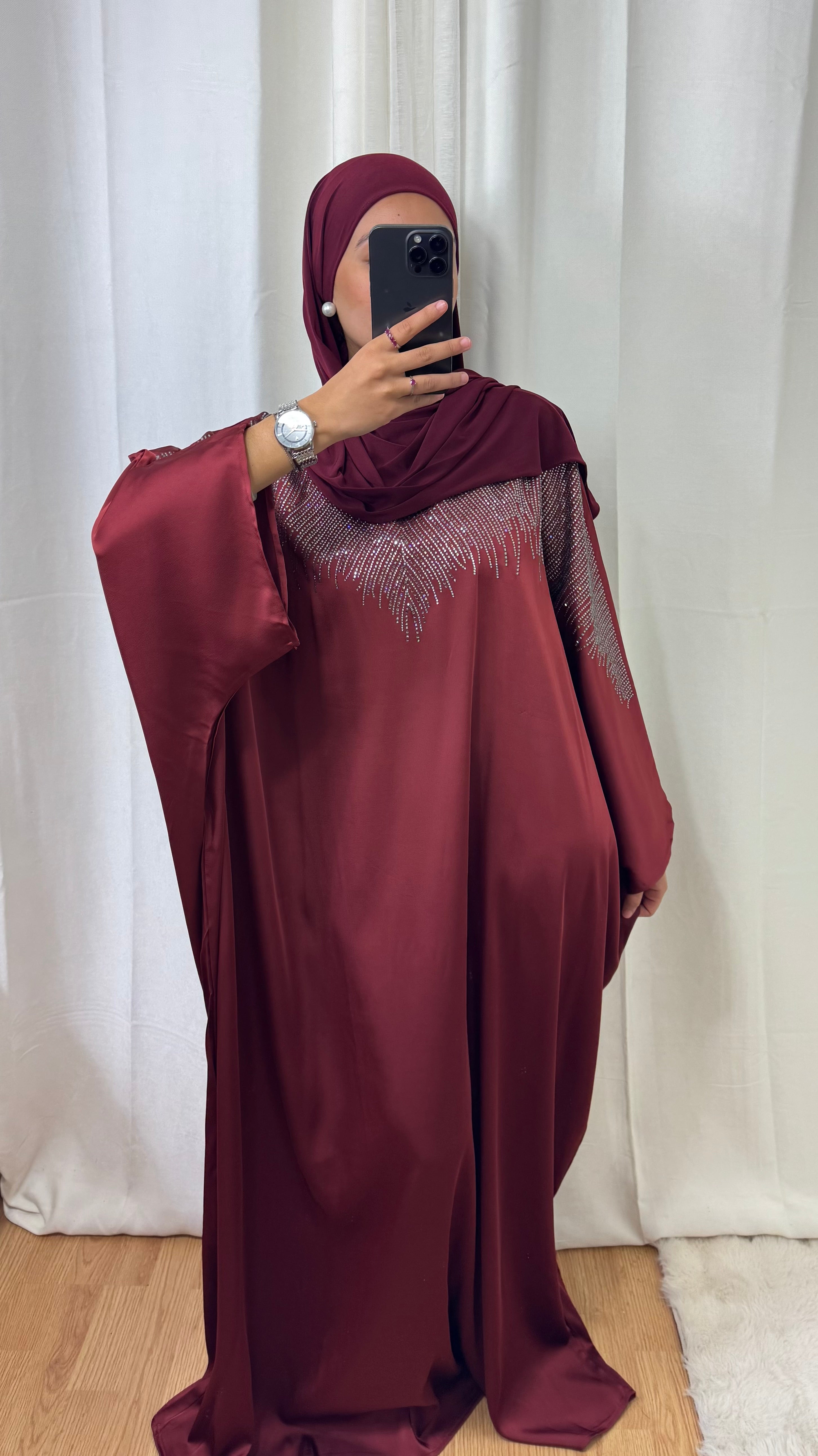 ABAYA PERLA - BORDEAUX