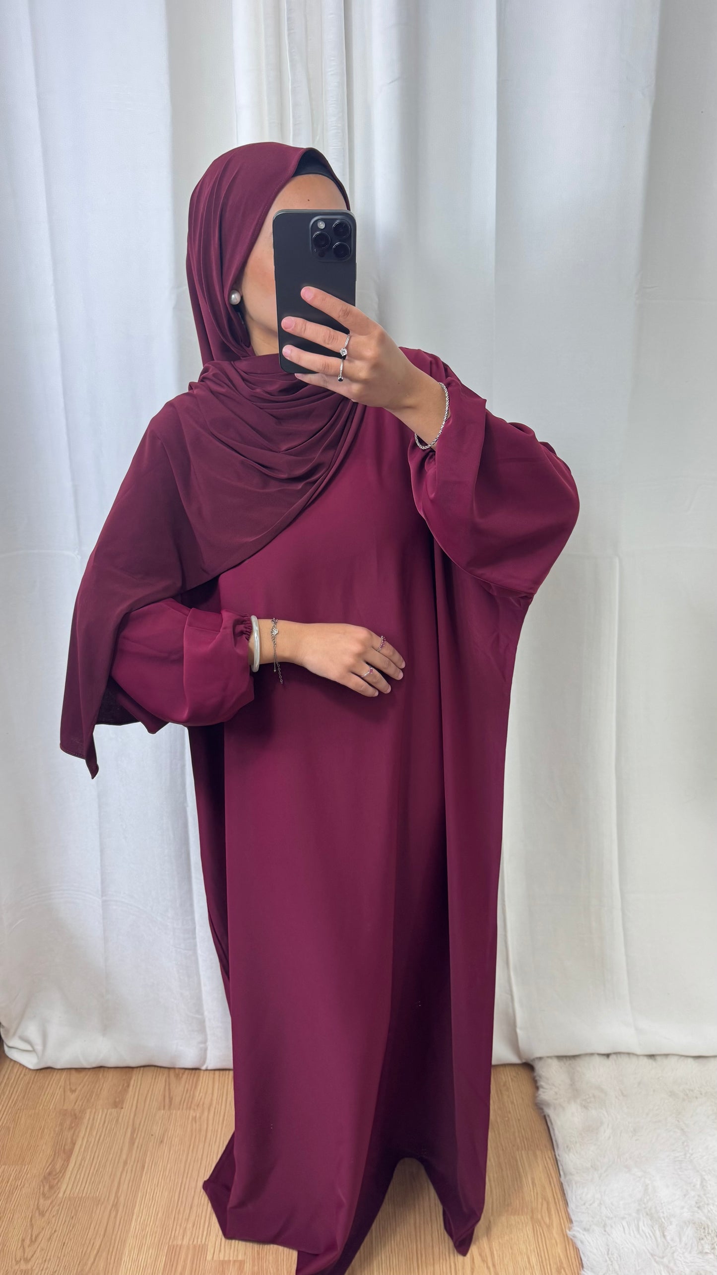 ABAYA BASIC - BORDEAUX