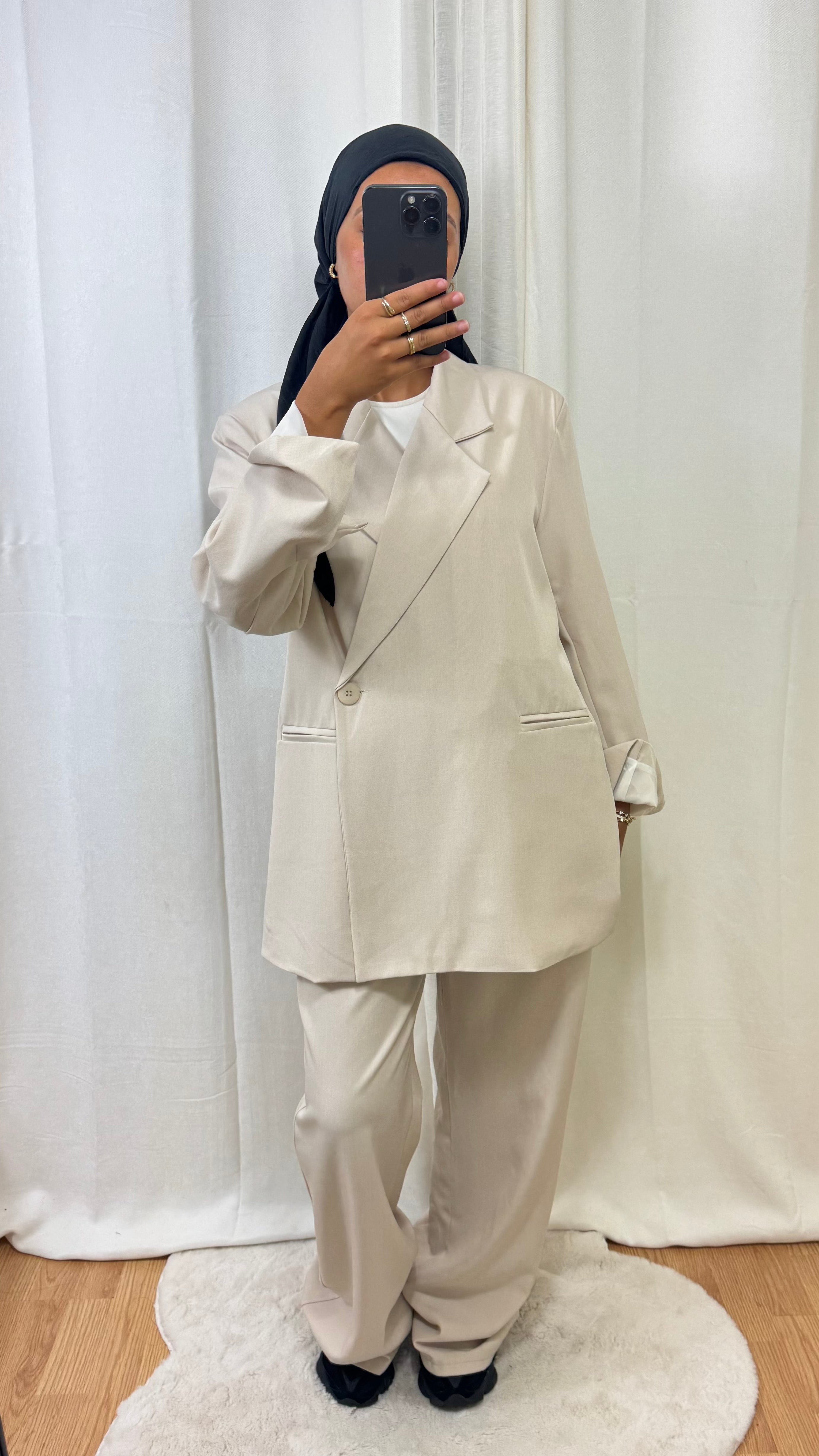 ENSEMBLE BLAZER - BEIGE