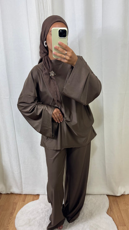 BURKINI CLASSY - CHOCOLAT
