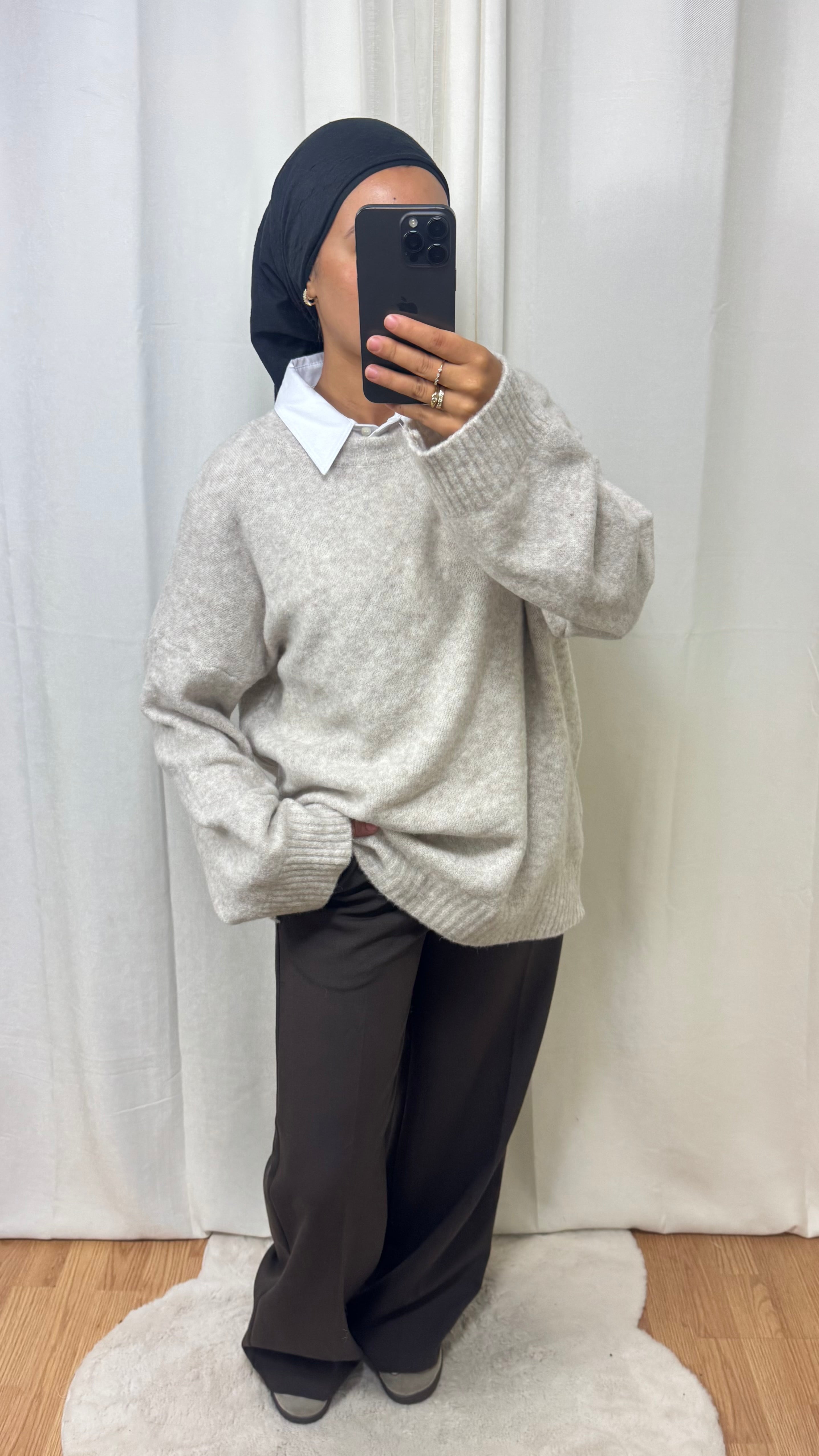 PULL CACHEMIRE - BEIGE
