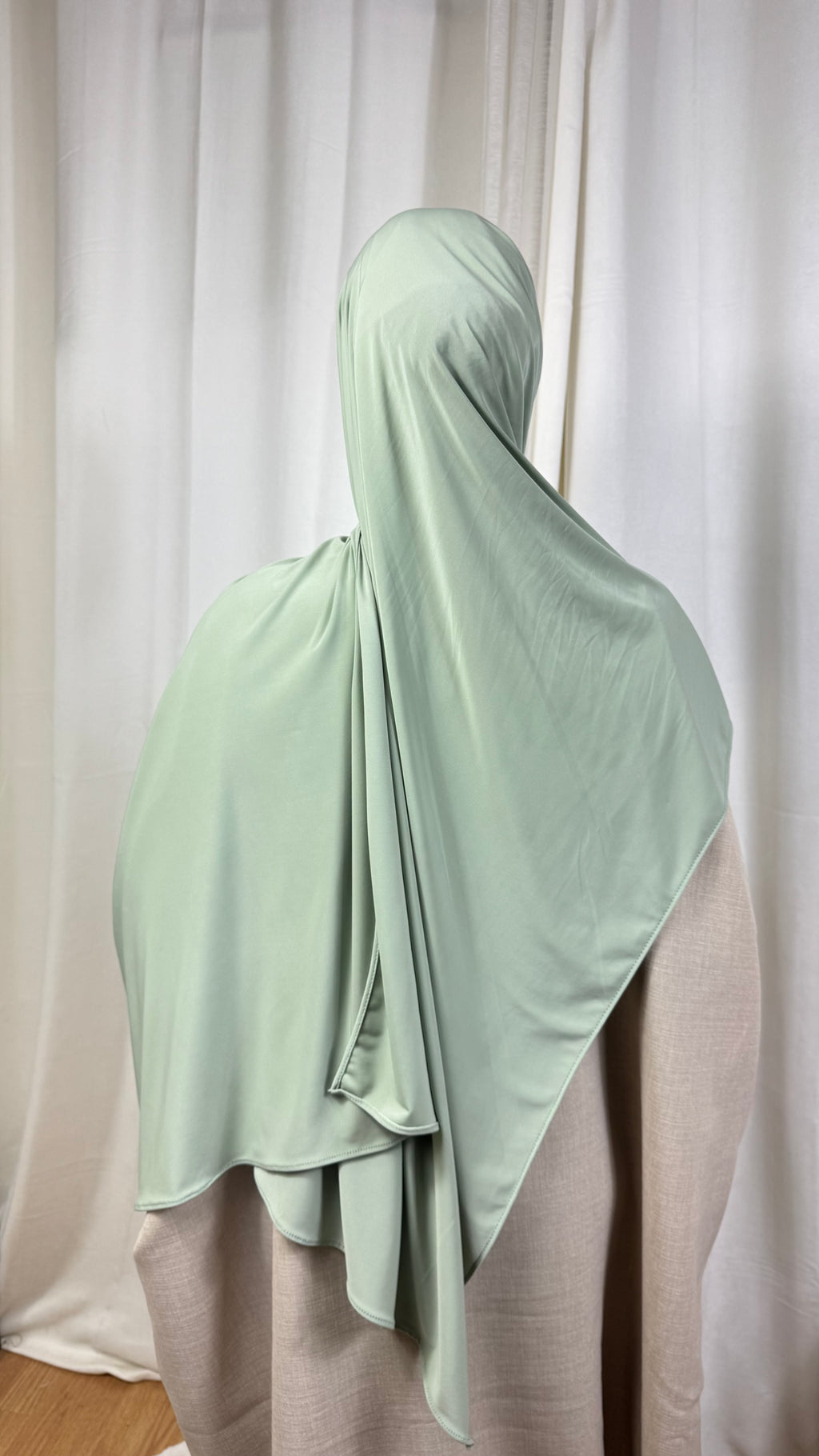 HIJAB JERSEY PREMIUM - VERT D’EAU
