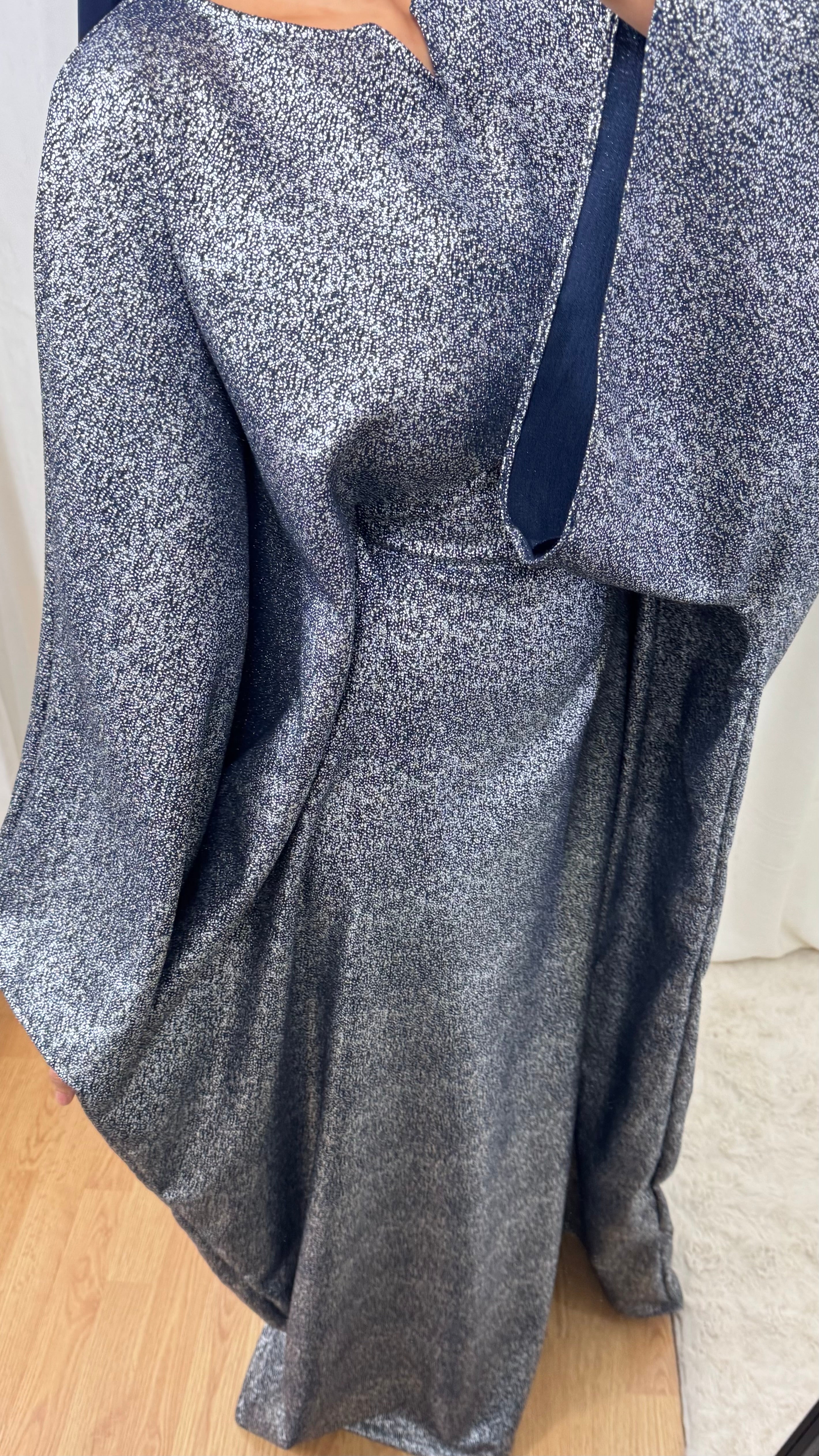 ROBE NOUR CRÉATION - NAVY BLUE