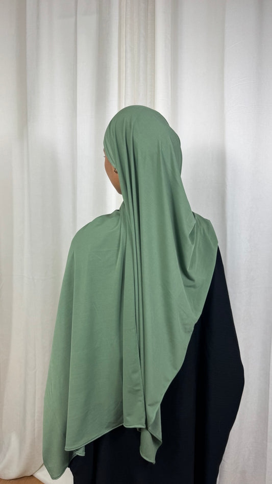 HIJAB JERSEY PREMIUM  - VERT MINT