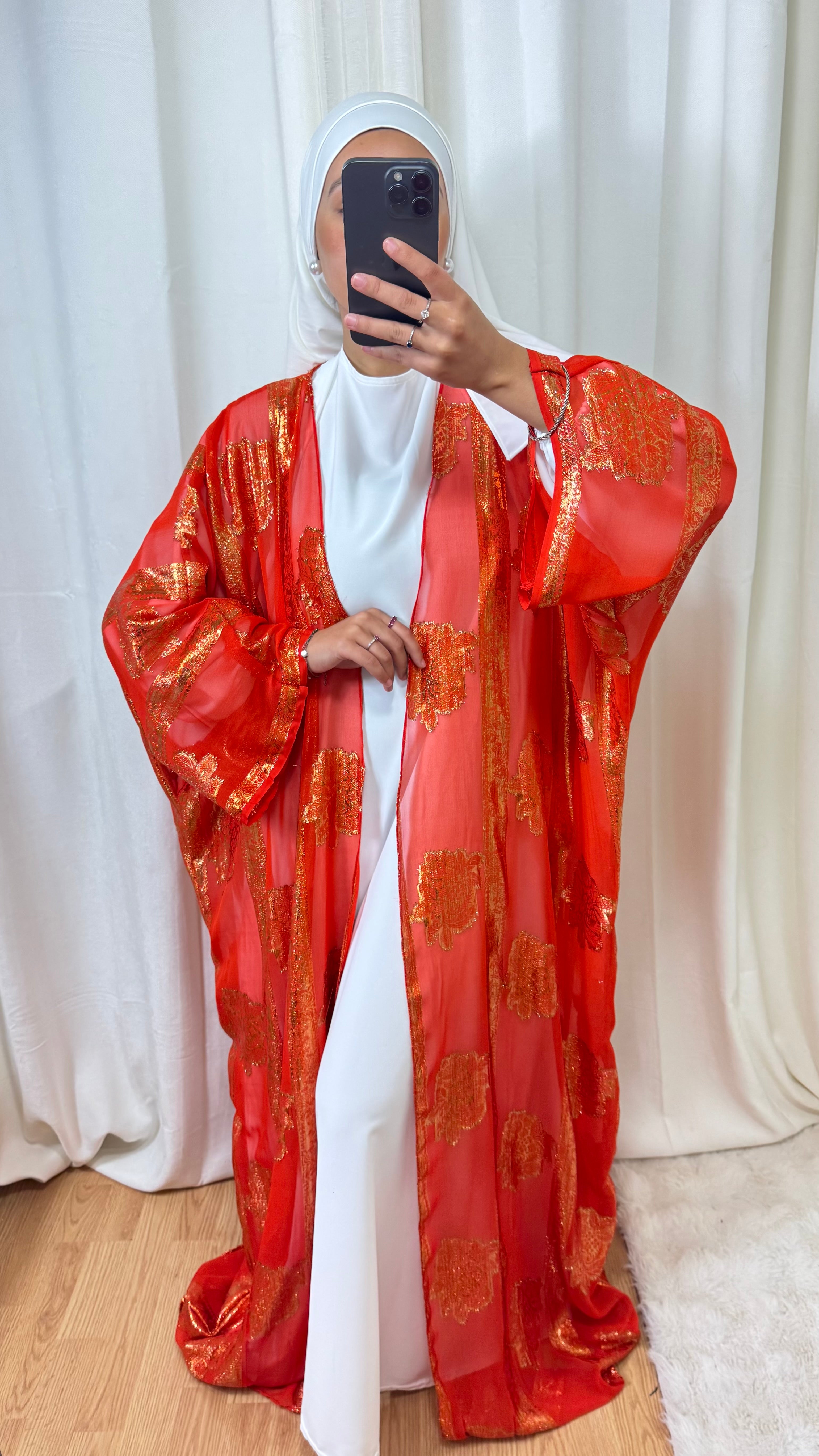 KIMONO EDENN CRÉATION - ORANGE